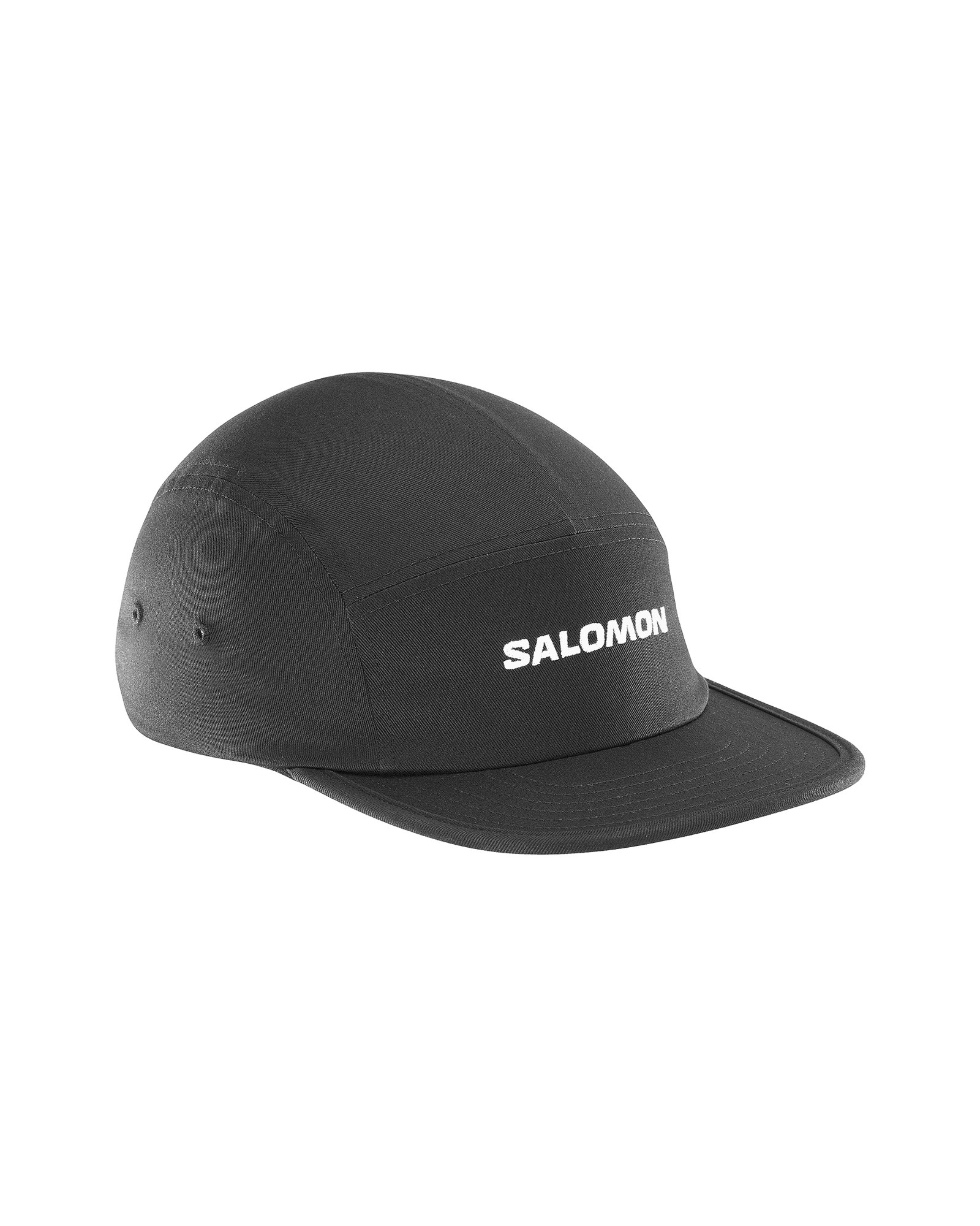 Cap Logo 5 Panel Deep Black