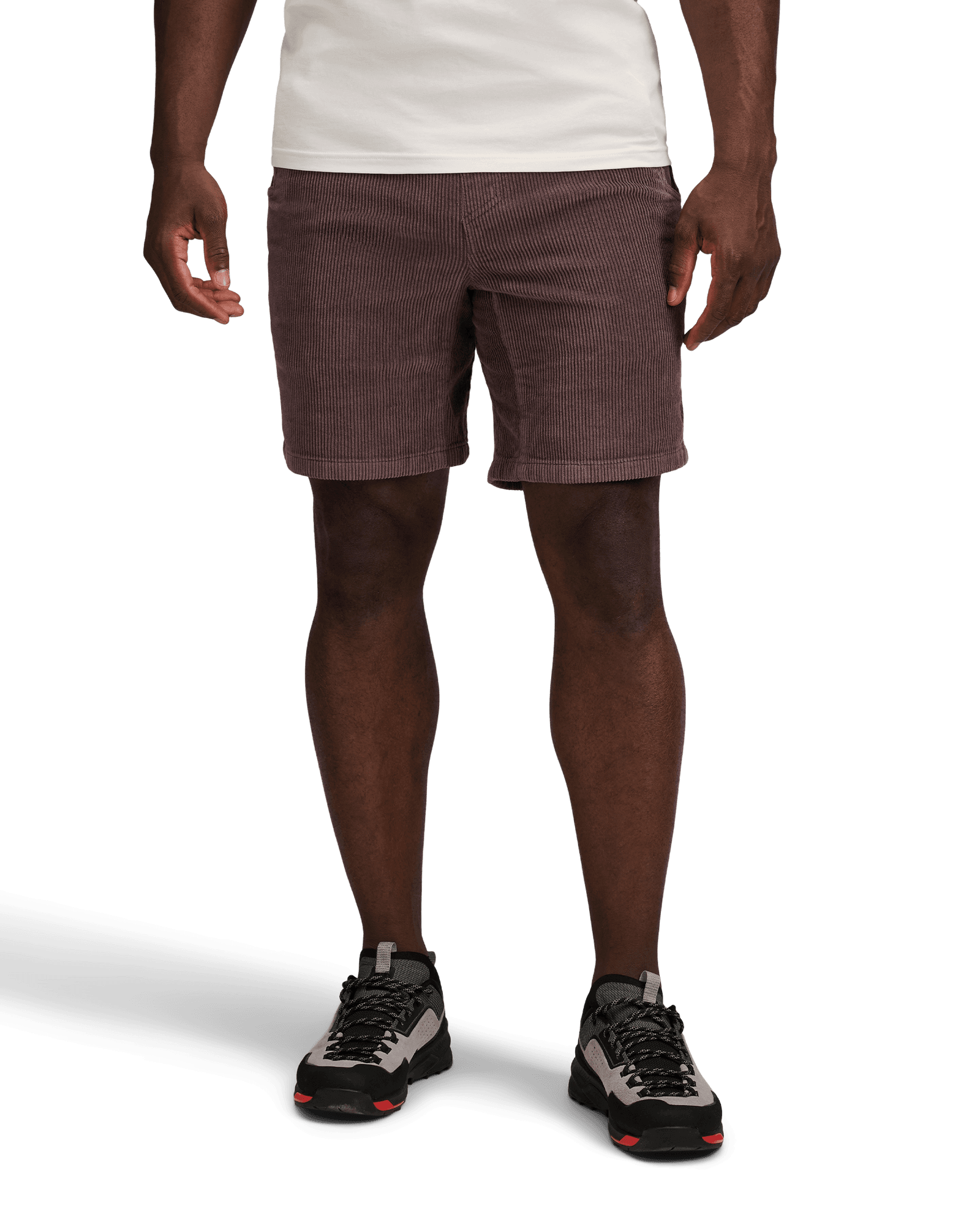 Dirtbag Corduroy Shorts M Dark Mauve