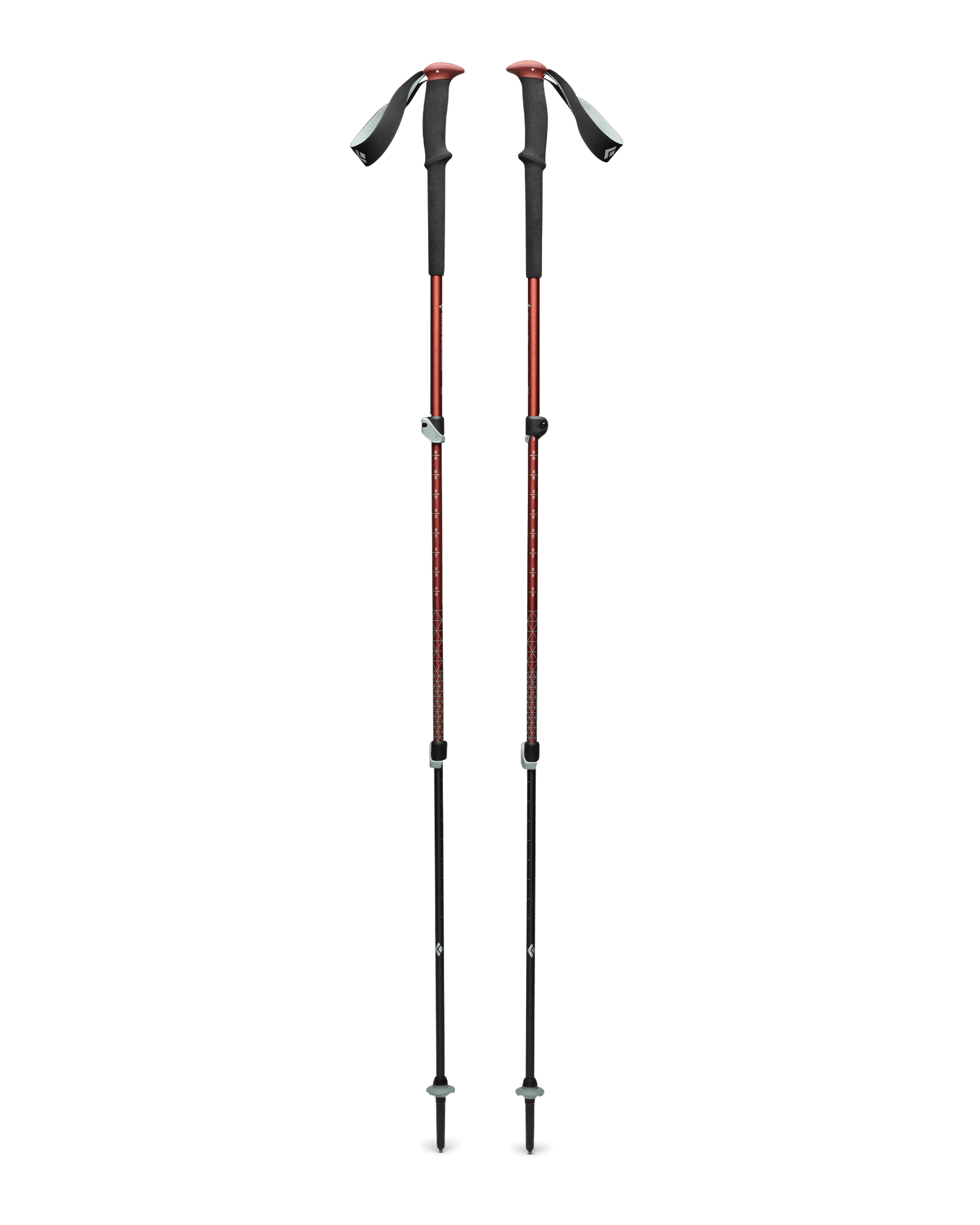 Trail Trekking Poles Iron Red