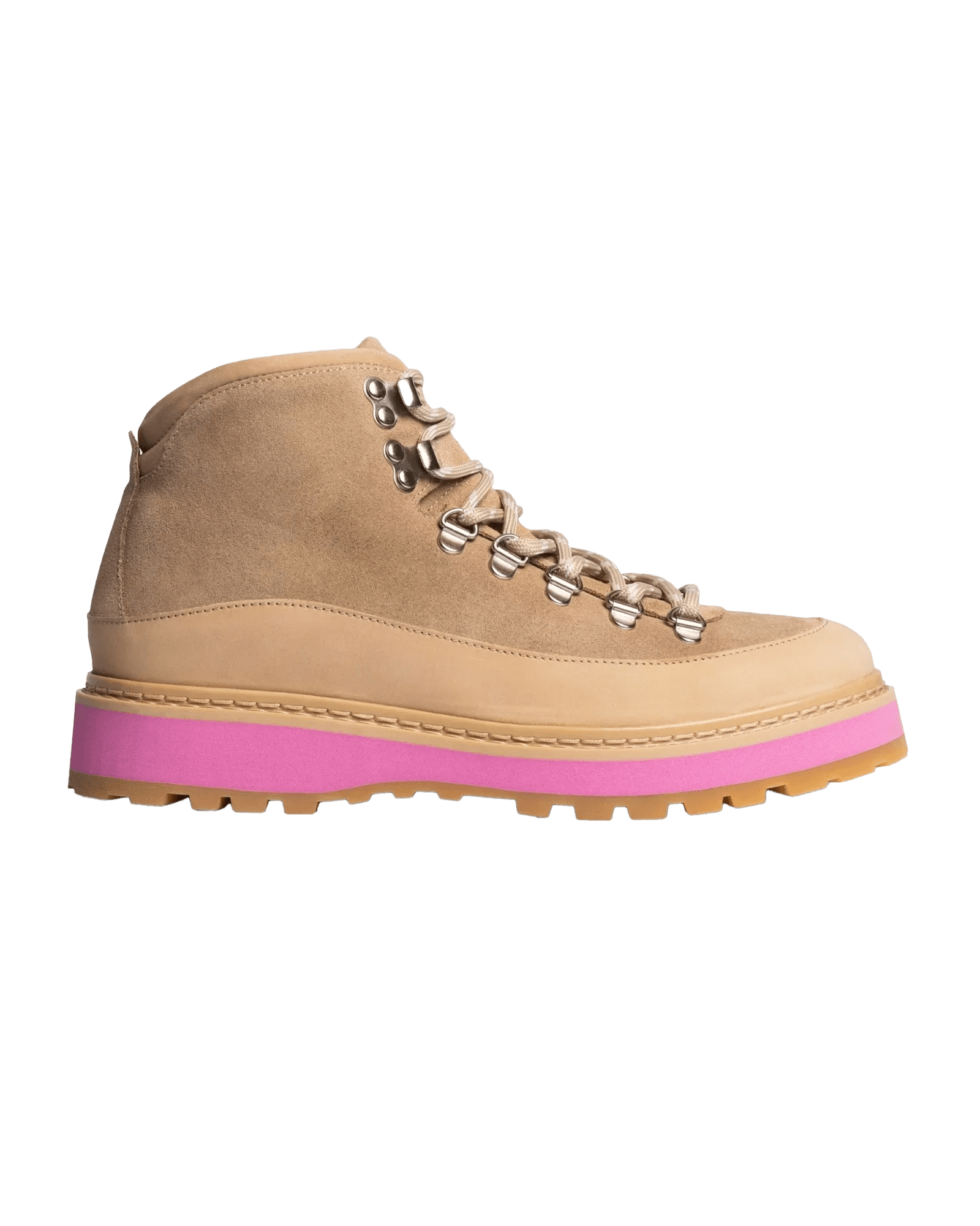 Core Cap Suede W Beige Pink