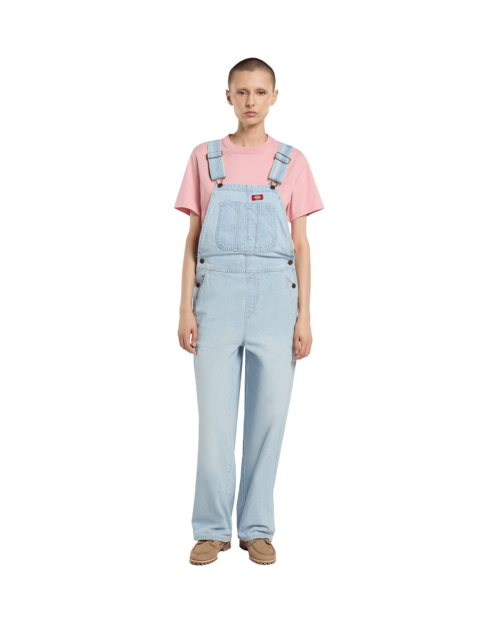 Dickies Classic Denim Bib W Fog Blue