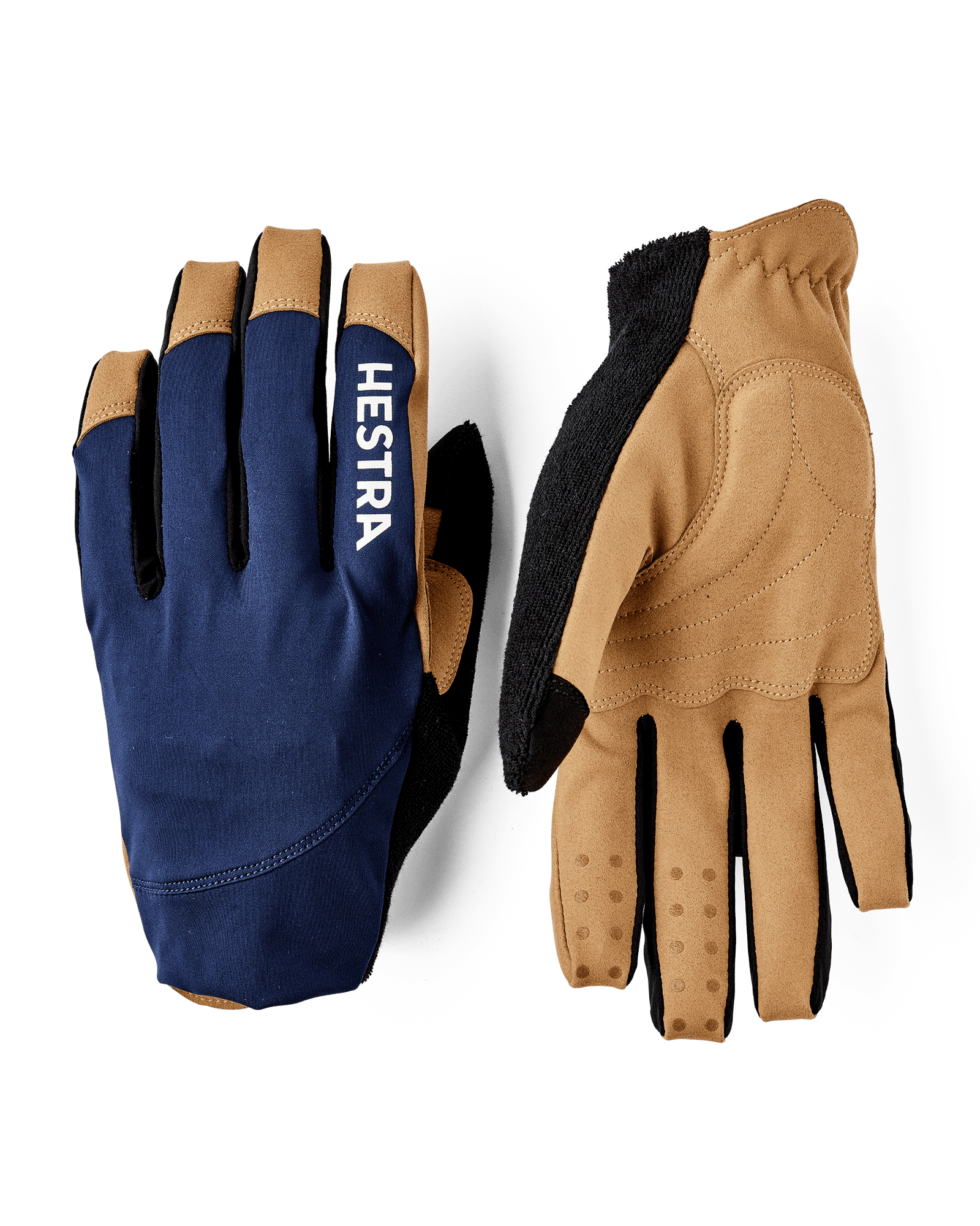 Spiro Long - 5 finger Navy/Tan
