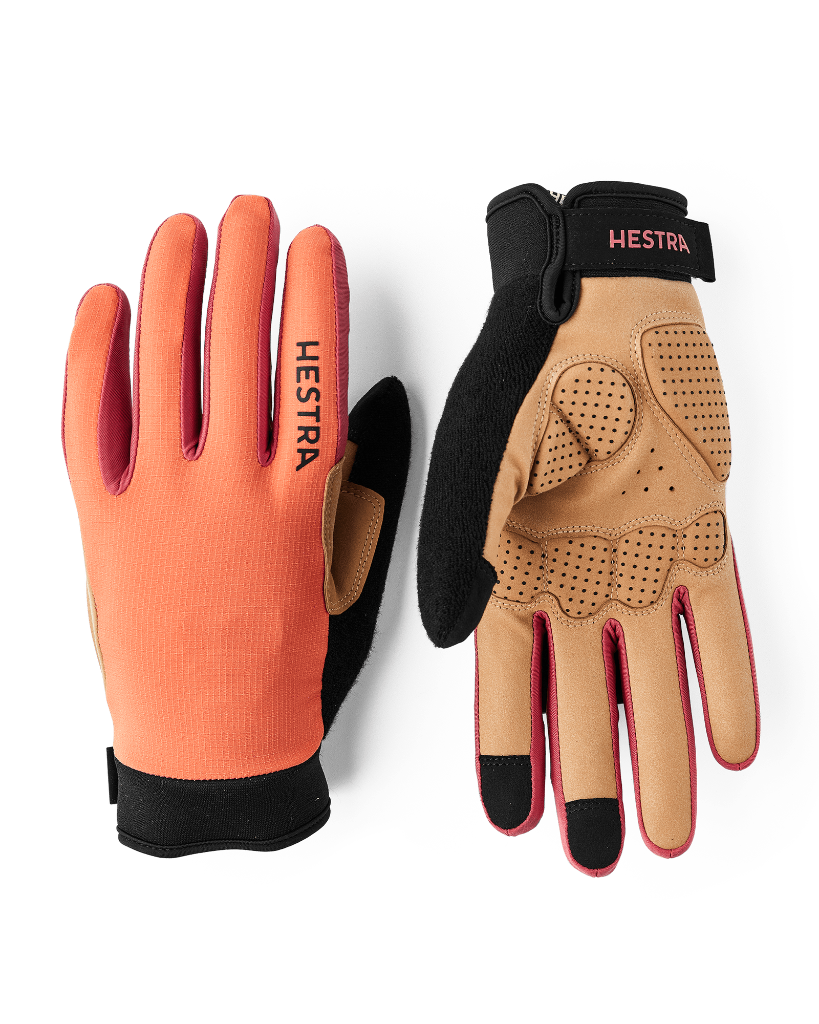 Bike Guard D3O Long - 5 Finger Orange