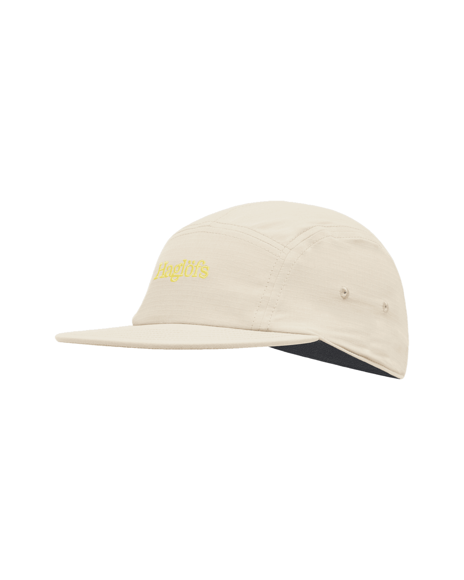 Brand Five Panel Cap Chalk Beige