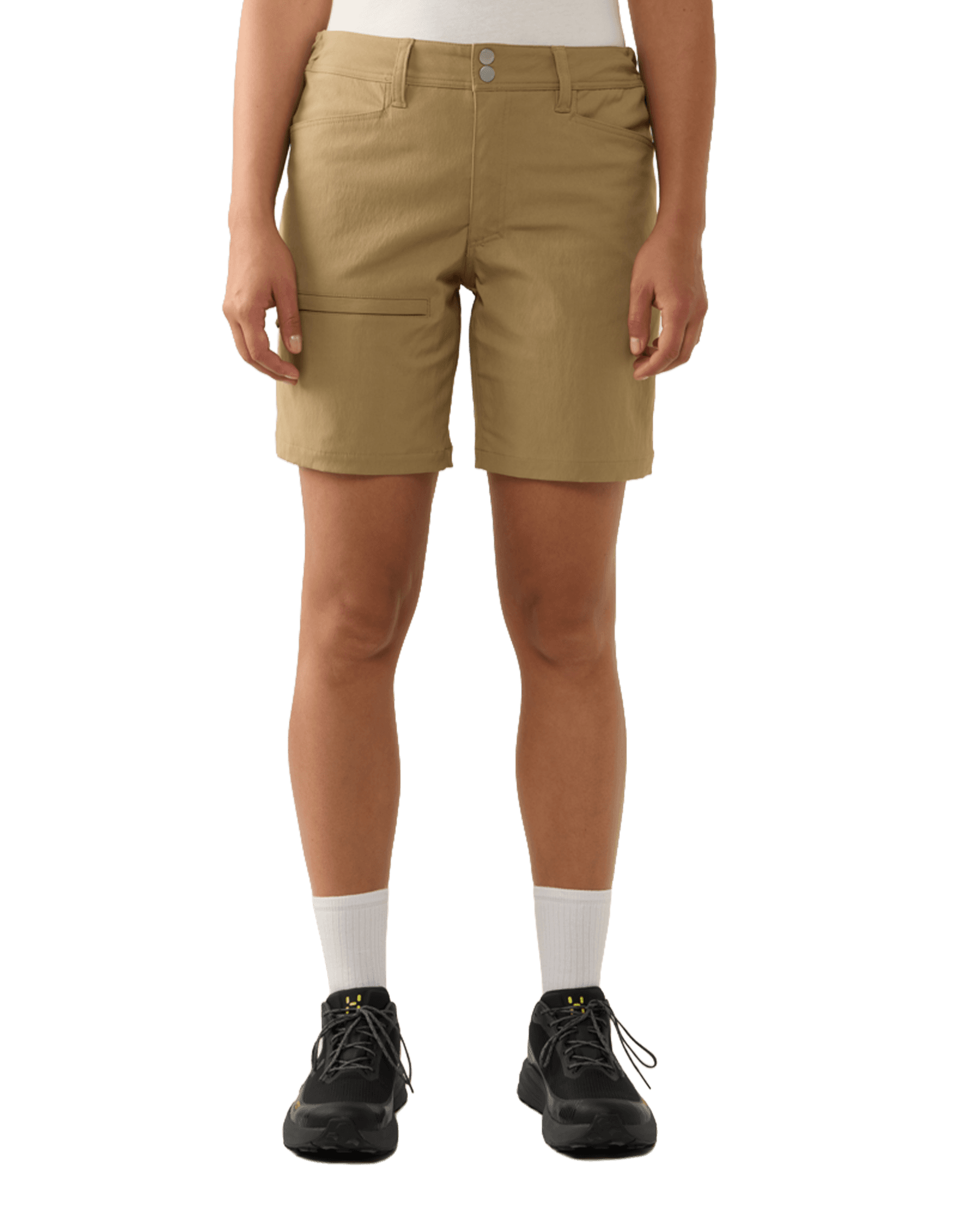 Alert Mid Shorts W Oak Brown