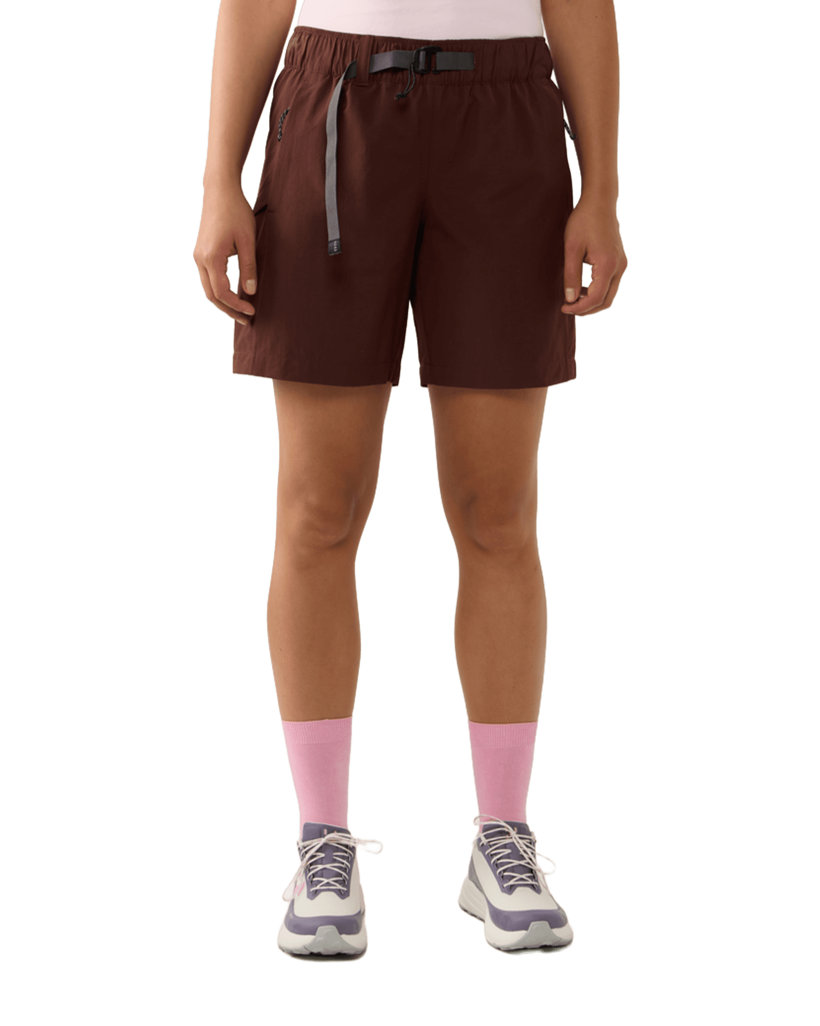 Hede Shorts W Maroon Trail