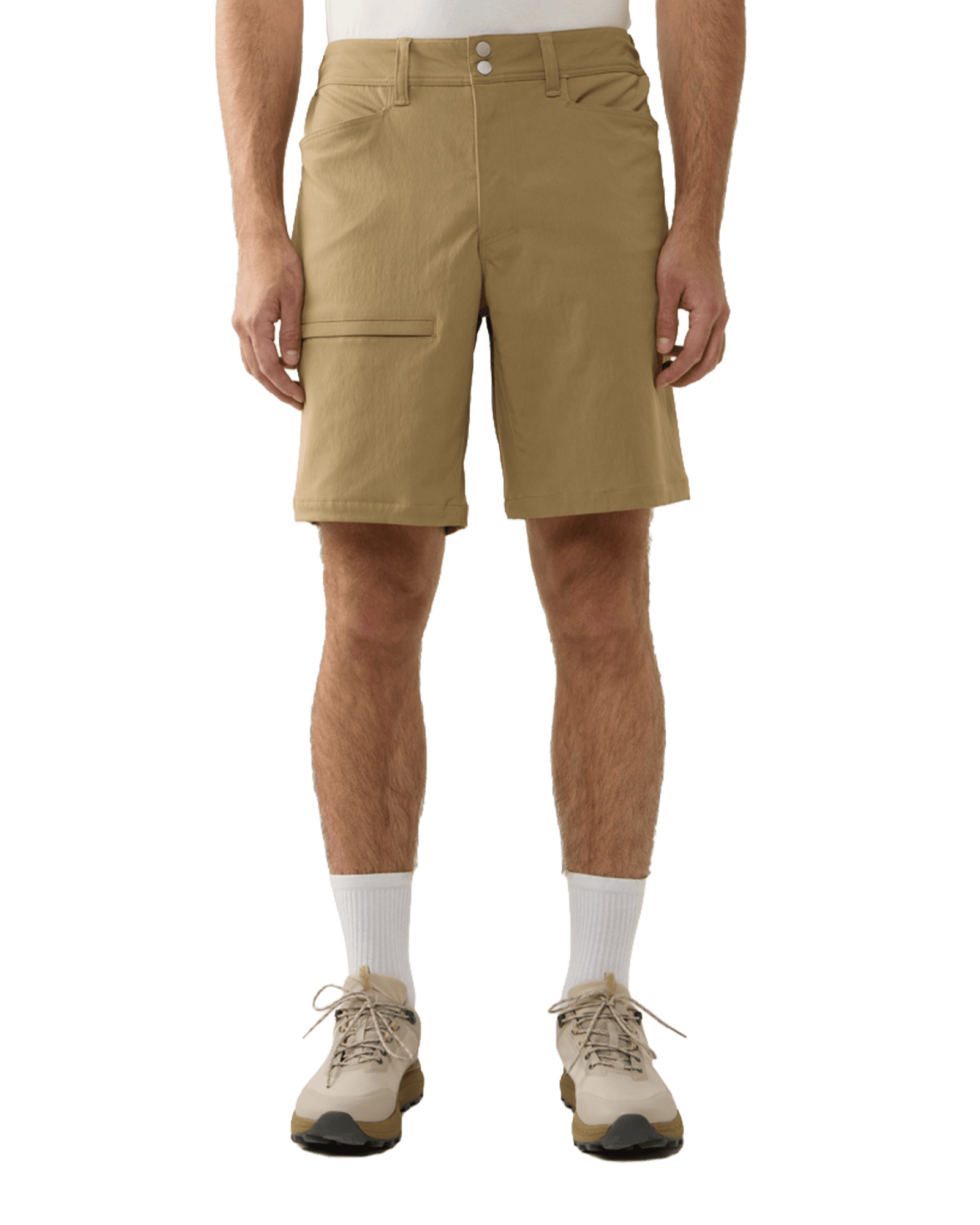 Alert Mid Shorts M Oak Brown