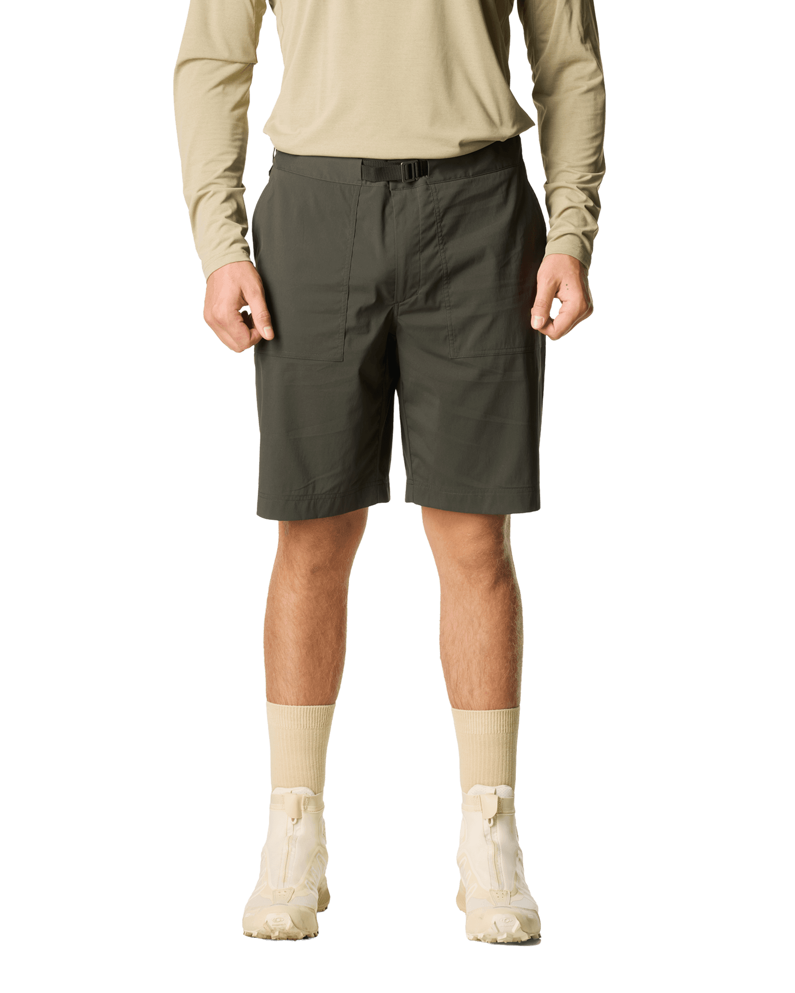 Liquid Chore Shorts M Green Illusion