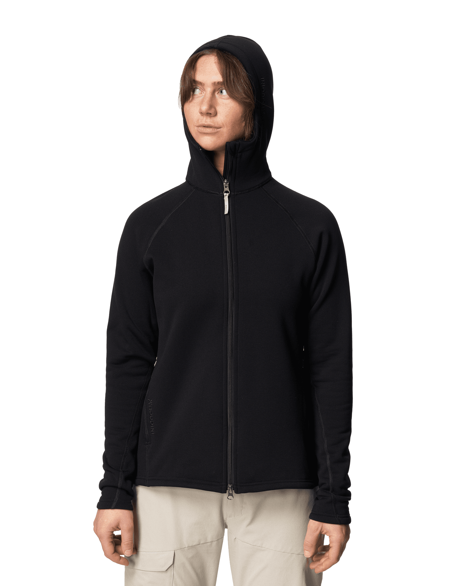 Power Up Houdi W True Black