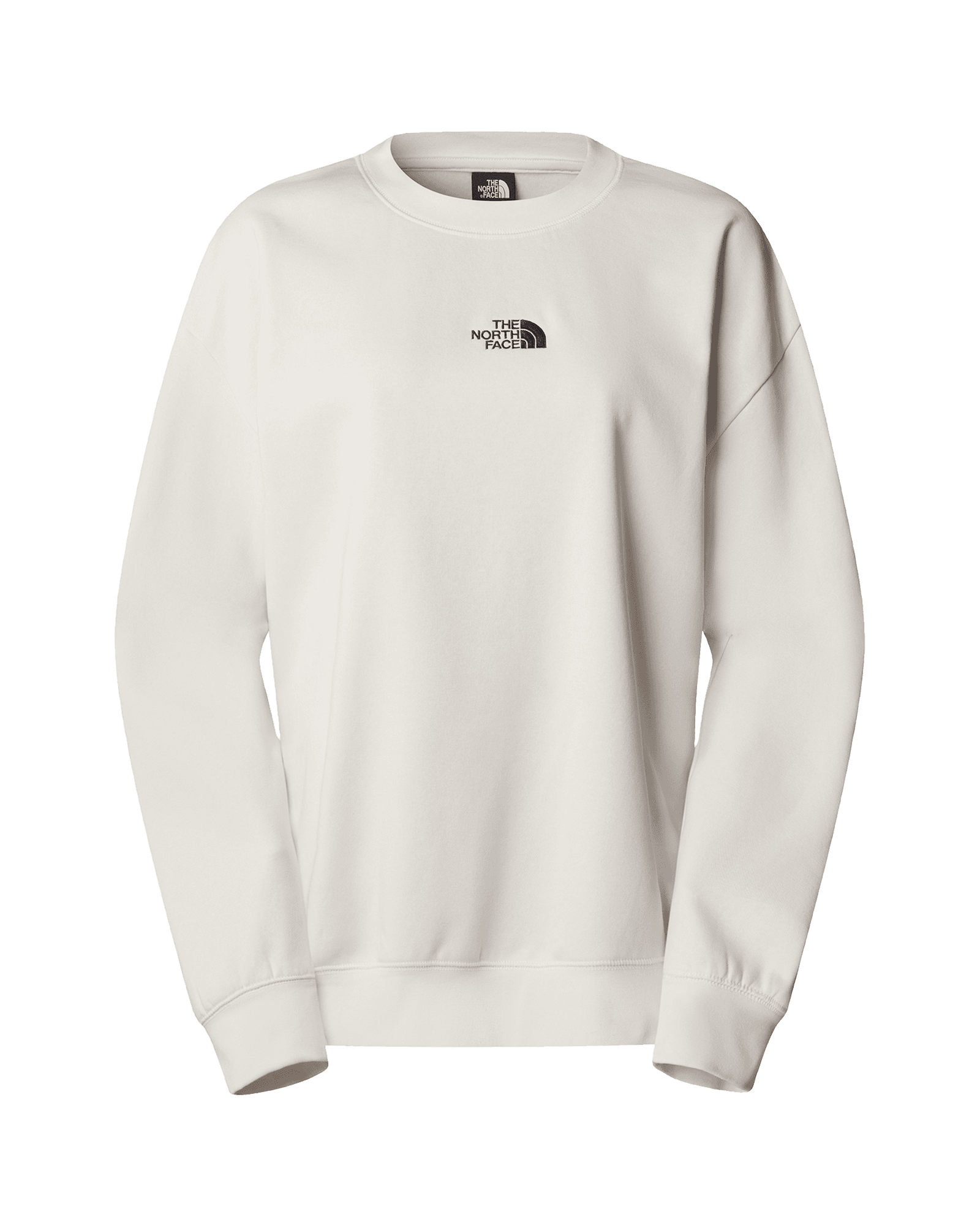 Essential Oversize Crew W White Dune