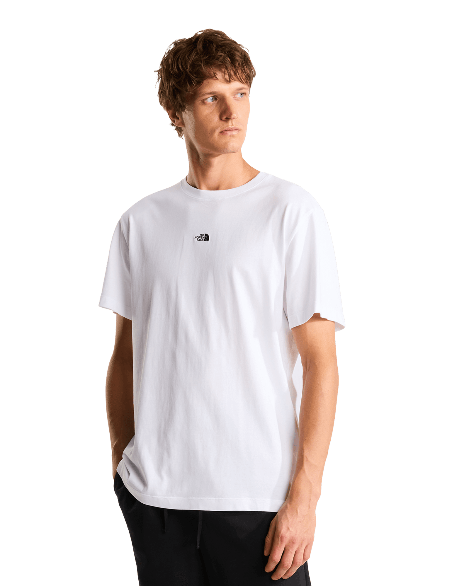 Essential Center Logo Relaxed S/S M TNF White