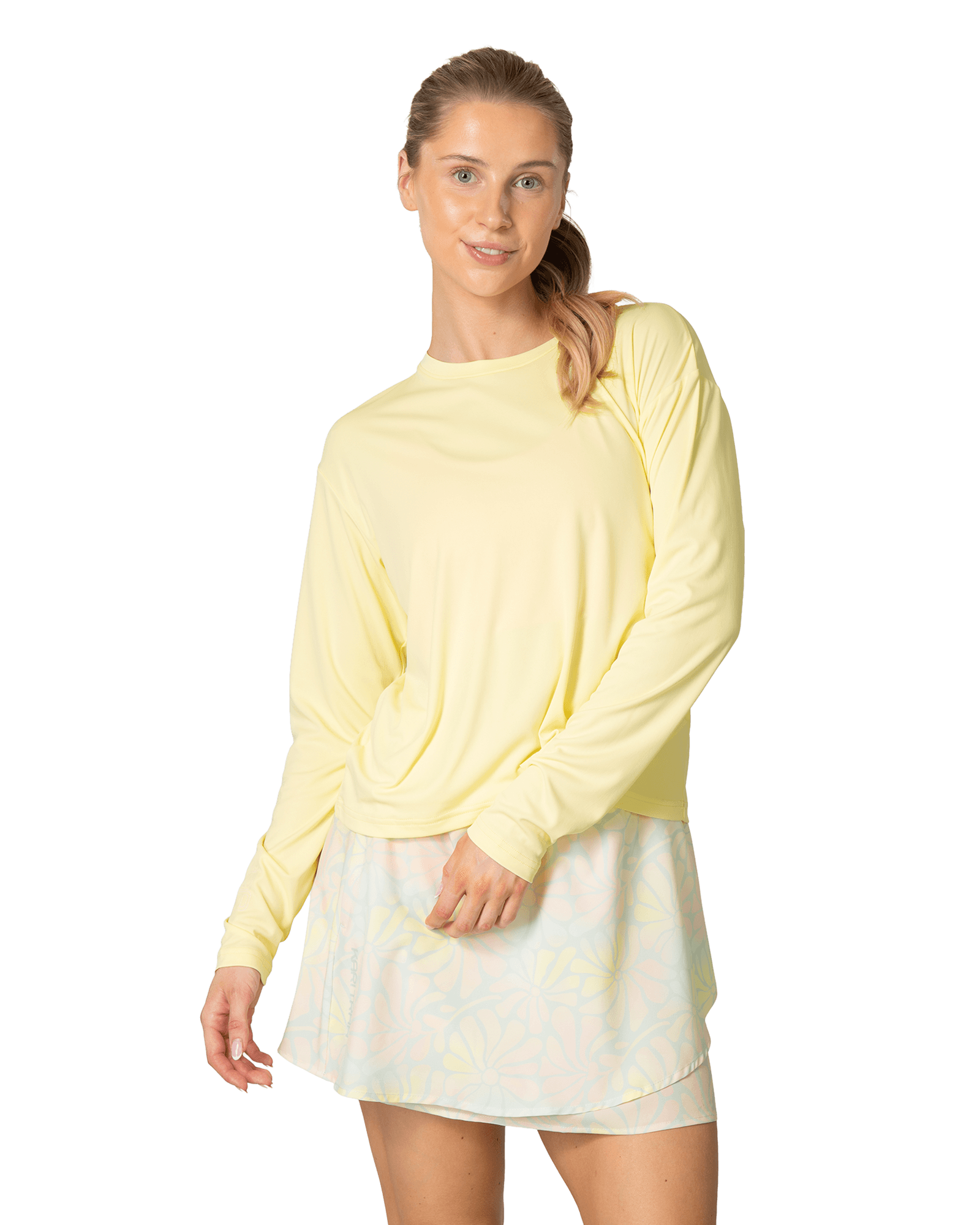 Una L/S W Mellow Yellow