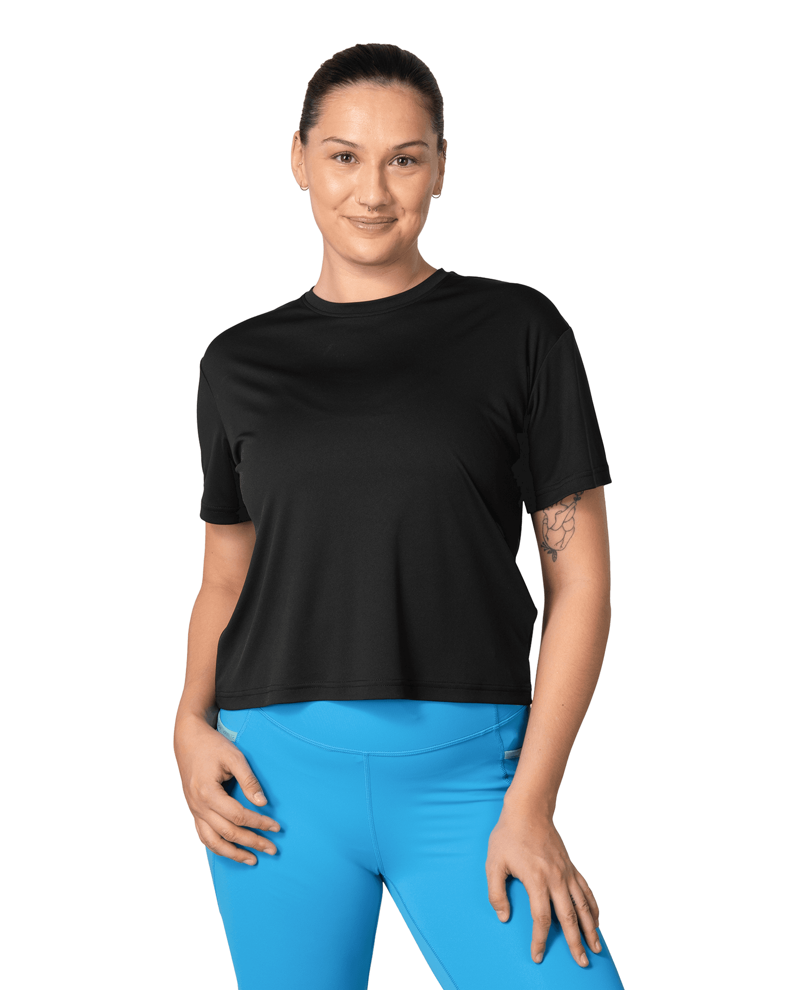 Una Tee W Black