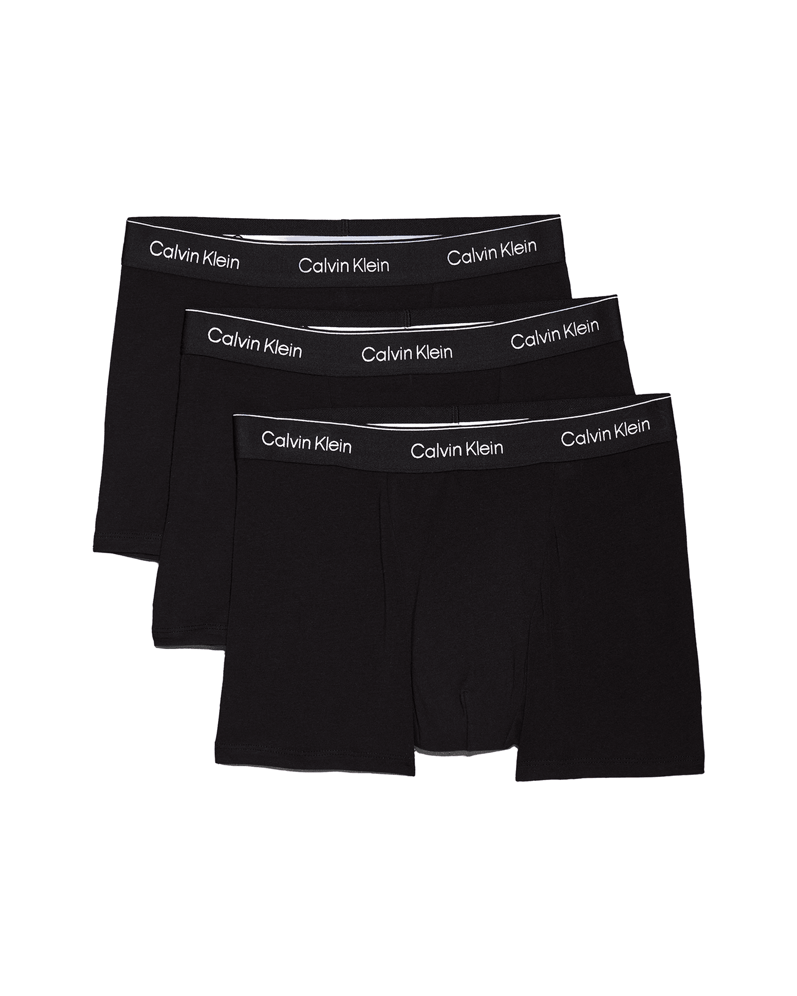 Relaxes Fit Trunk 3-Pack Black W/DTM WB