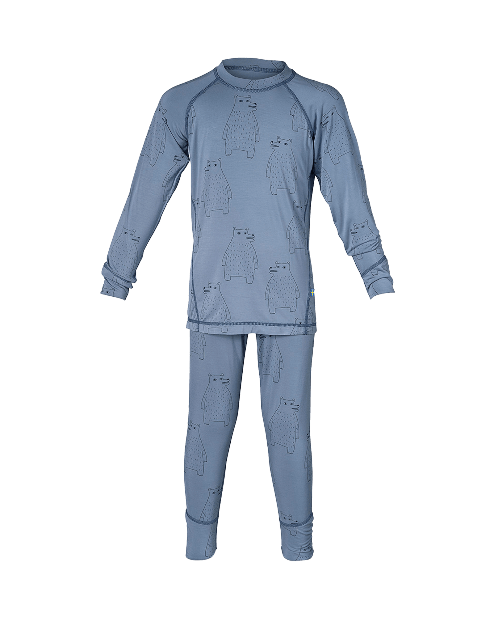 Polarbear Set Baselayer JR Lagoon