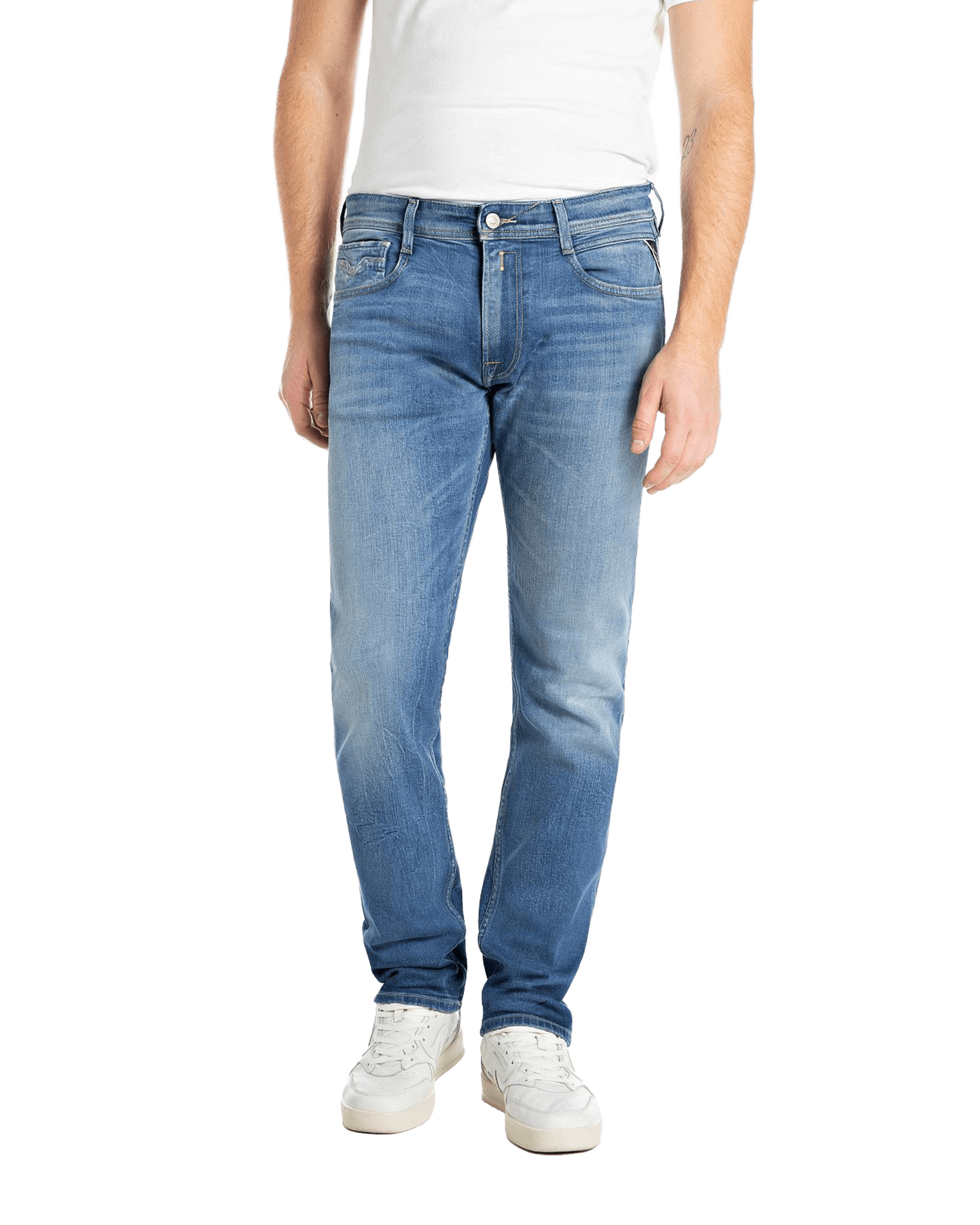 Rocco Trousers M Medium Blue