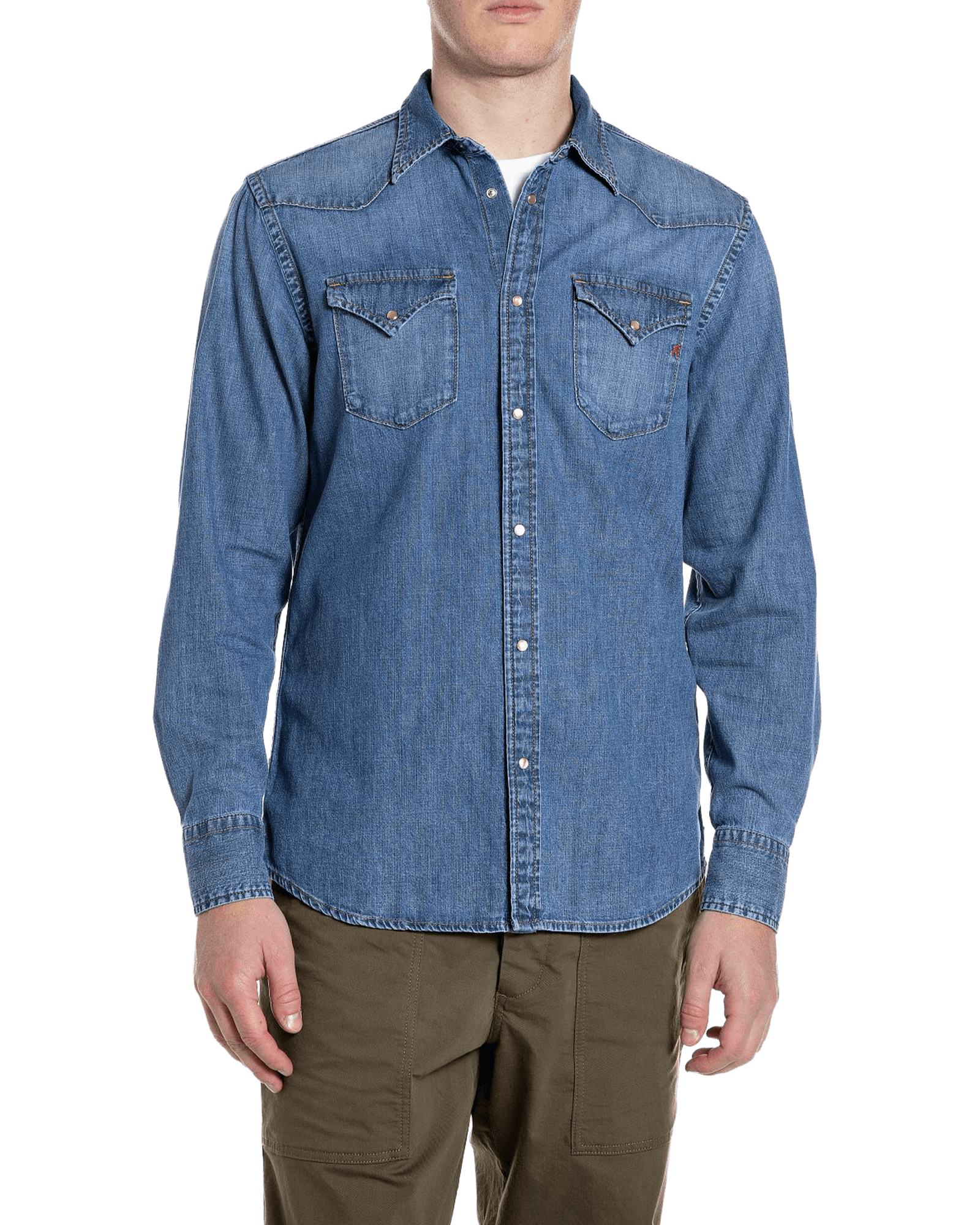 Shirt M Medium Blue