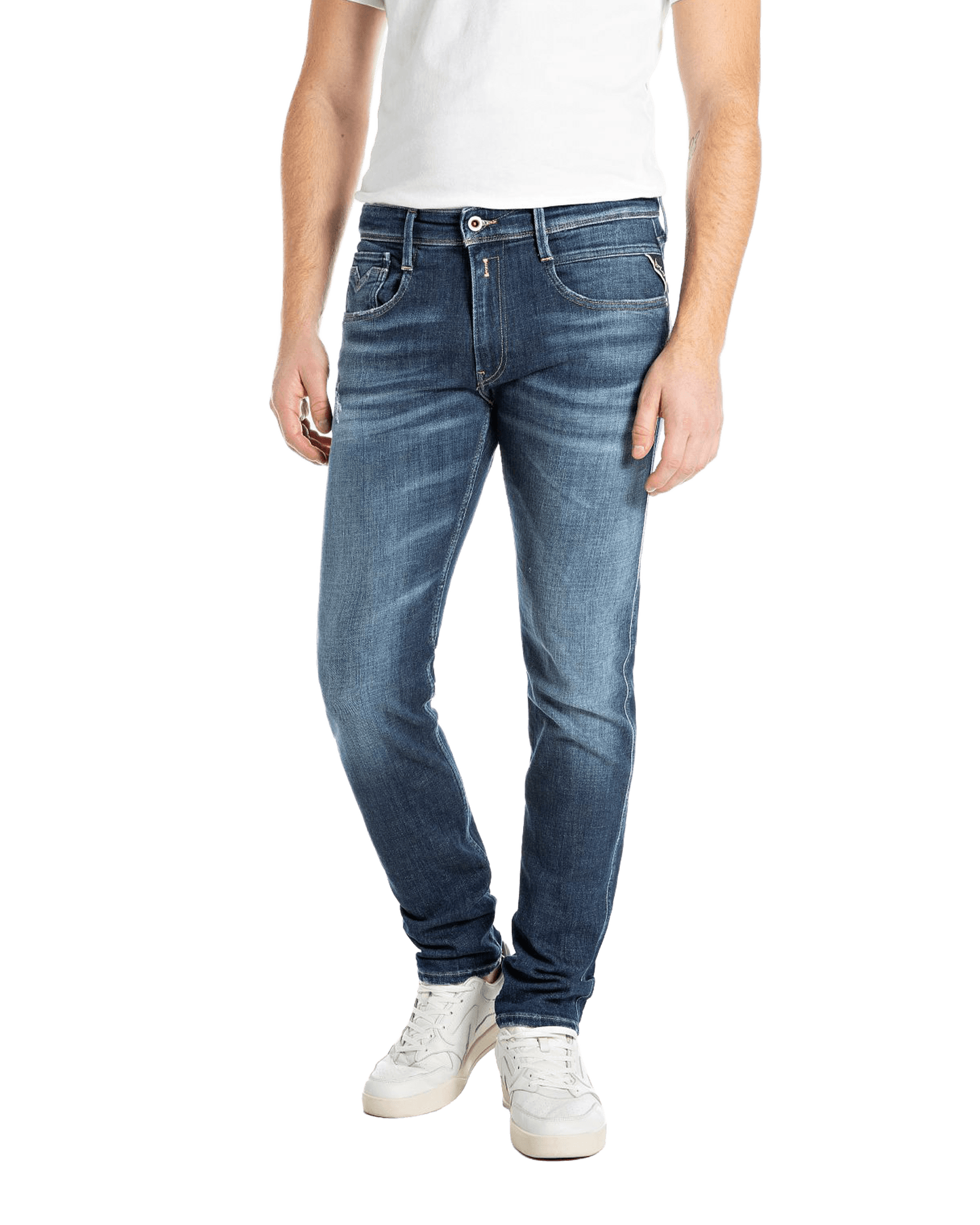 Anbass Trousers M Dark Blue