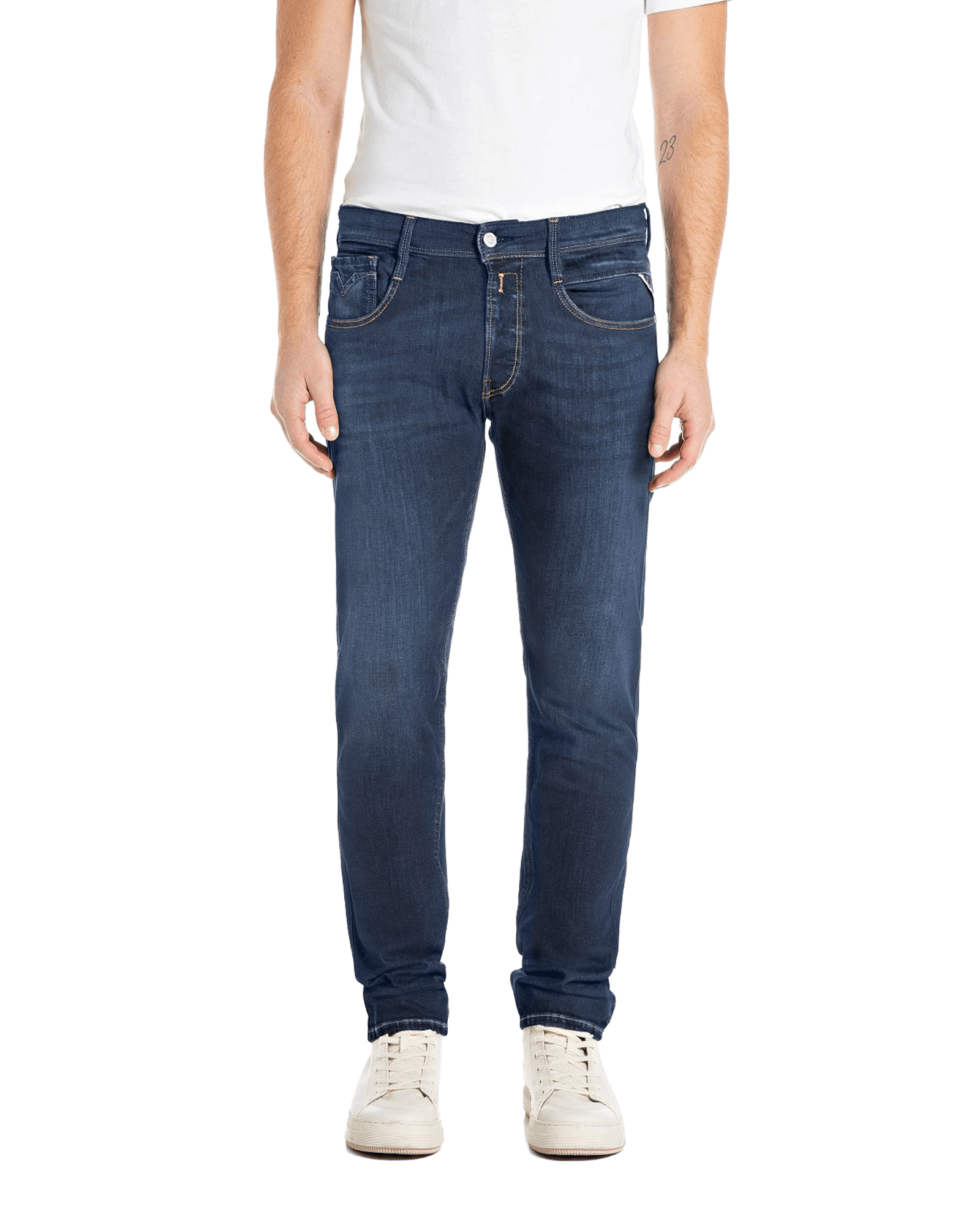 Anbass Trousers M Dark Blue