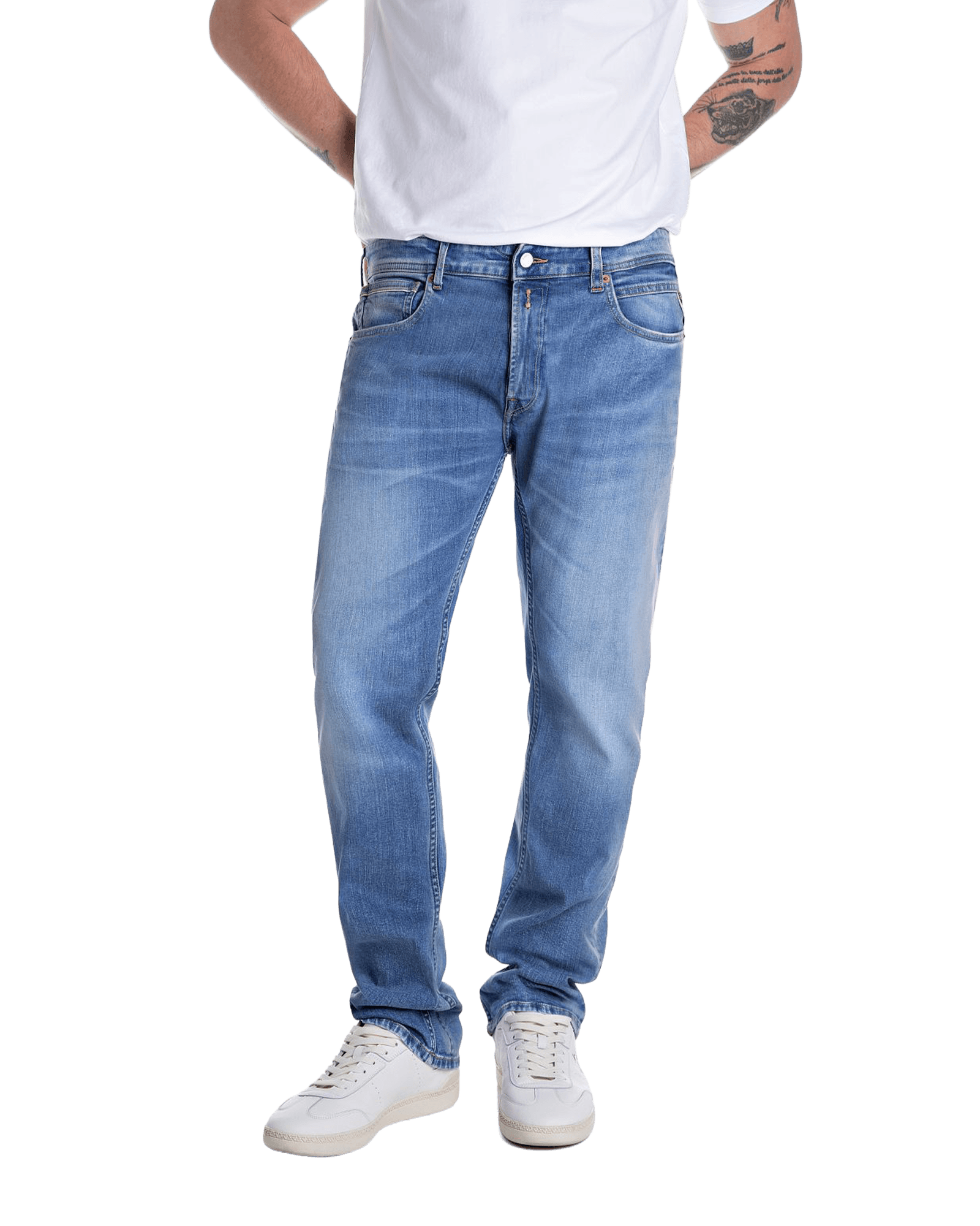 Grover Trousers M Medium Blue