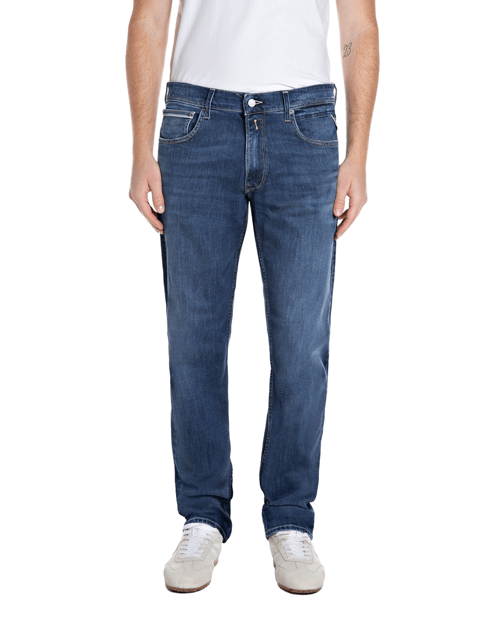 Grover Trousers M Medium Blue
