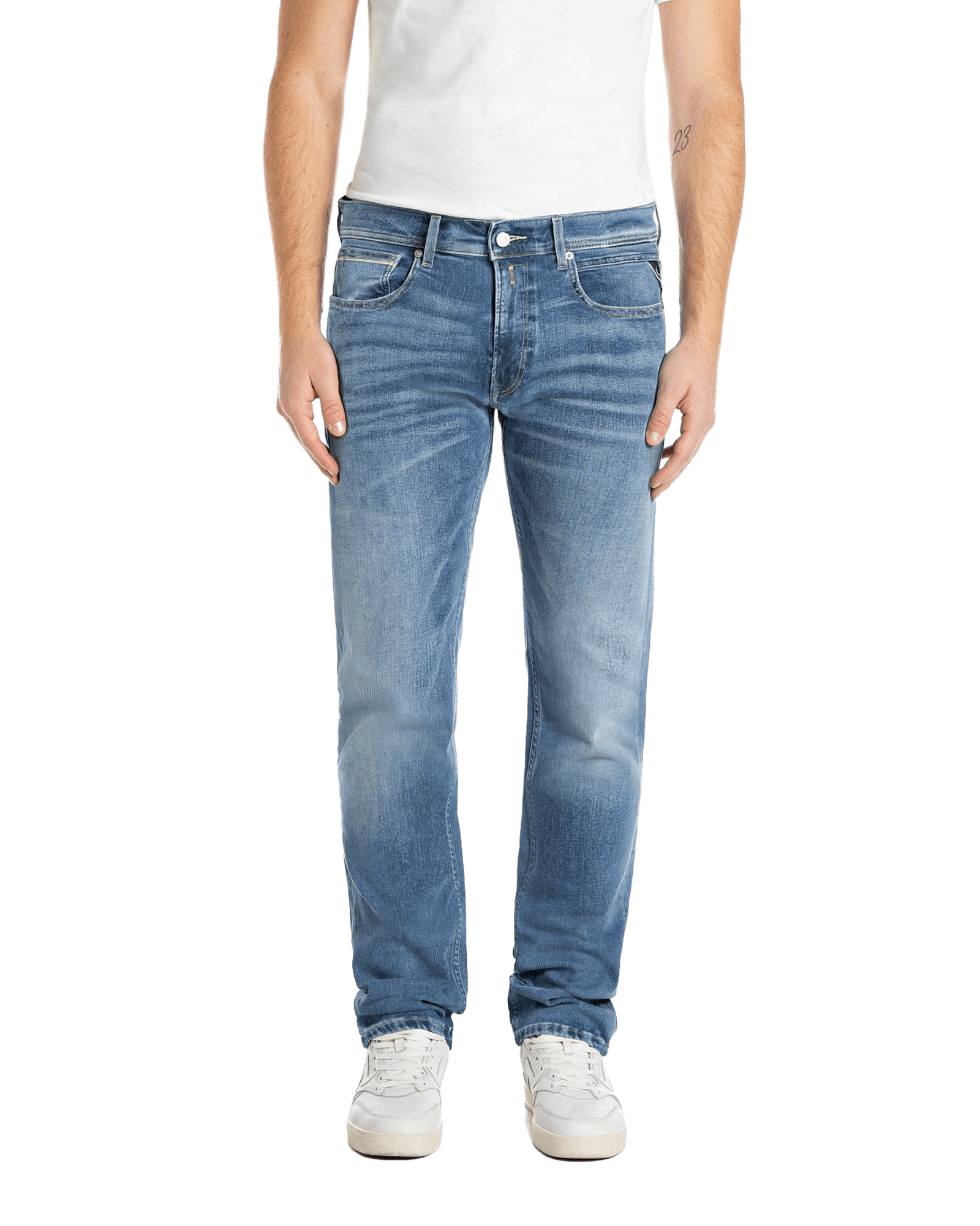 Grover Trousers M Medium Blue
