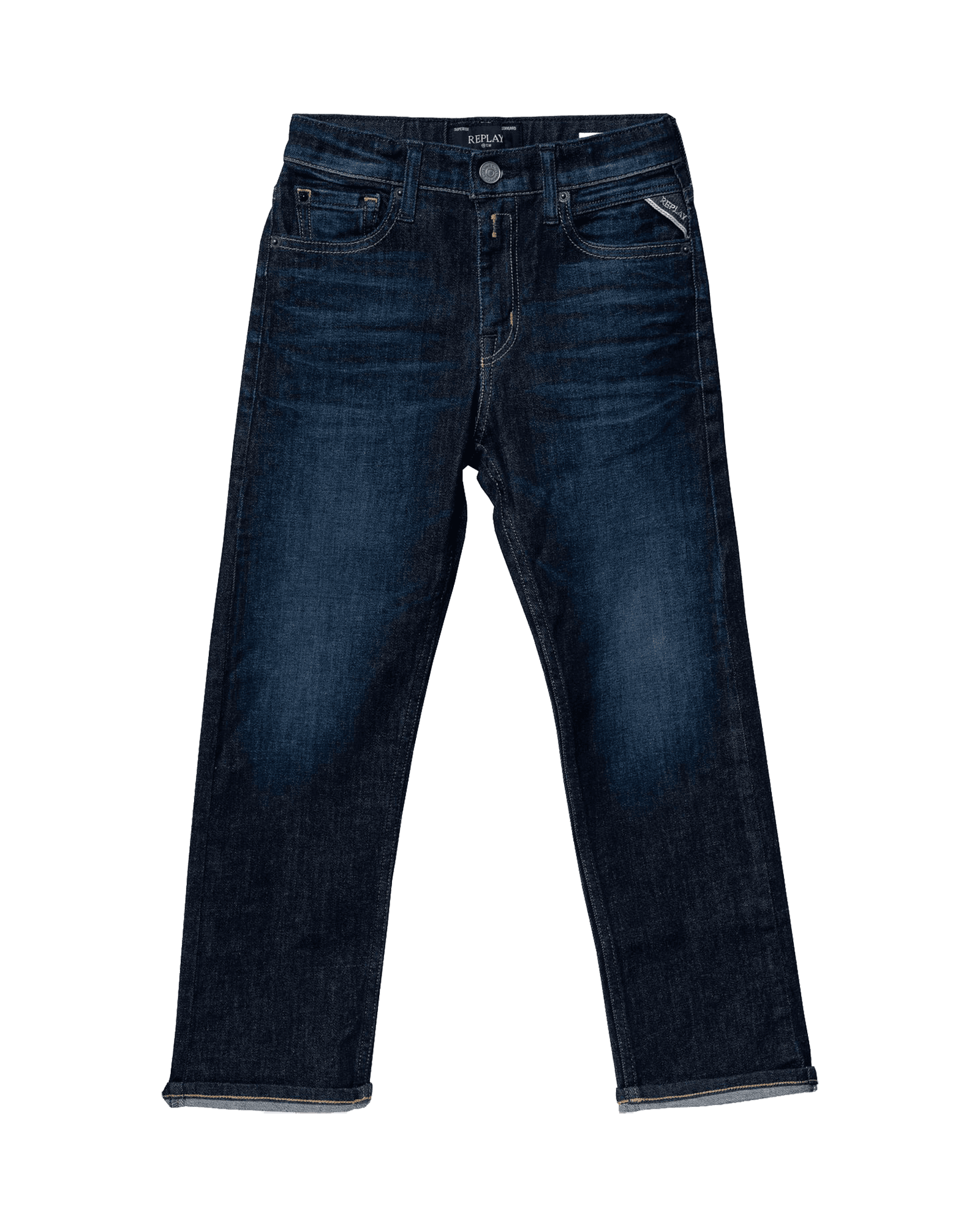 Thad Trousers JR Medium Blue