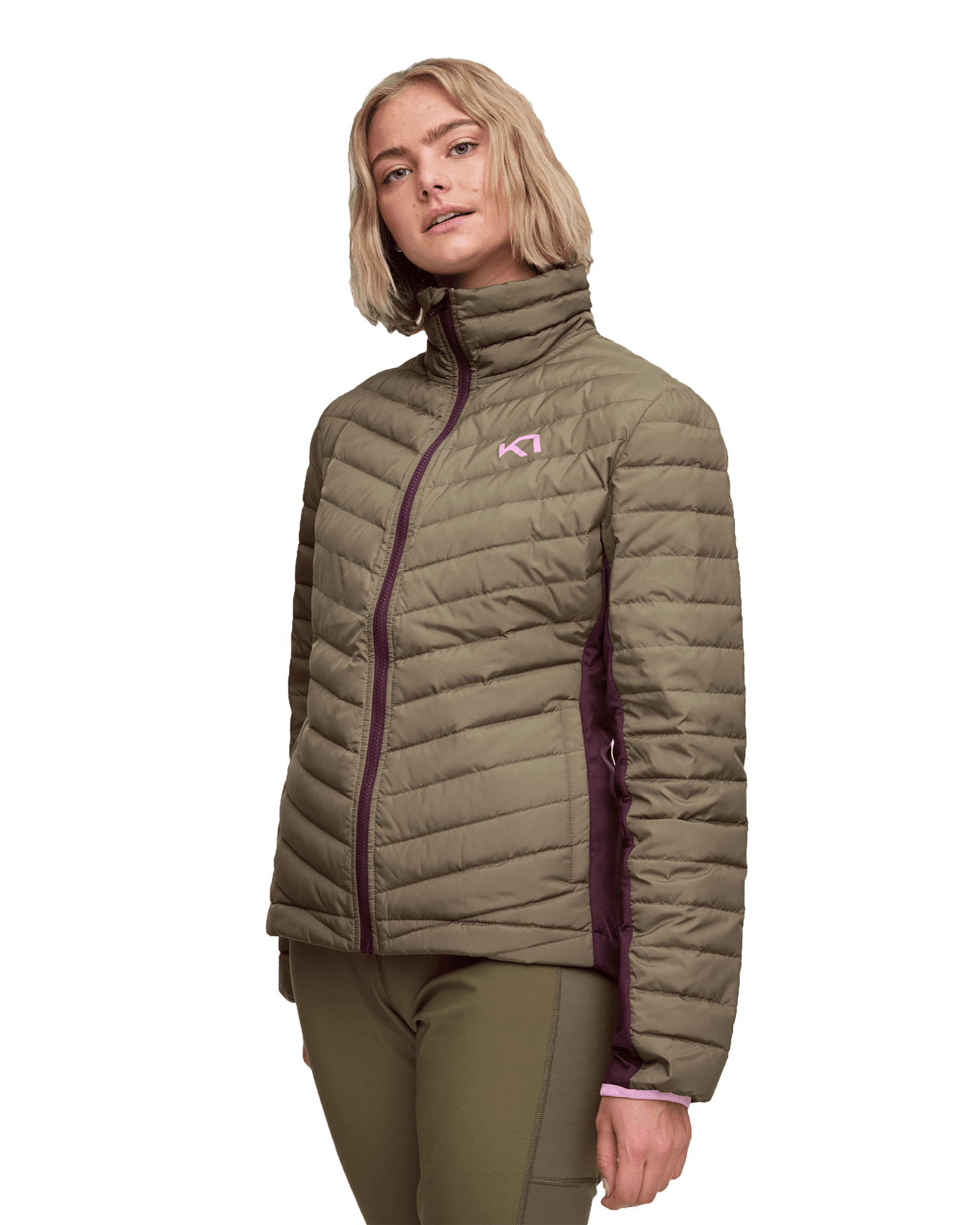 Eva Down Jacket W Tweed