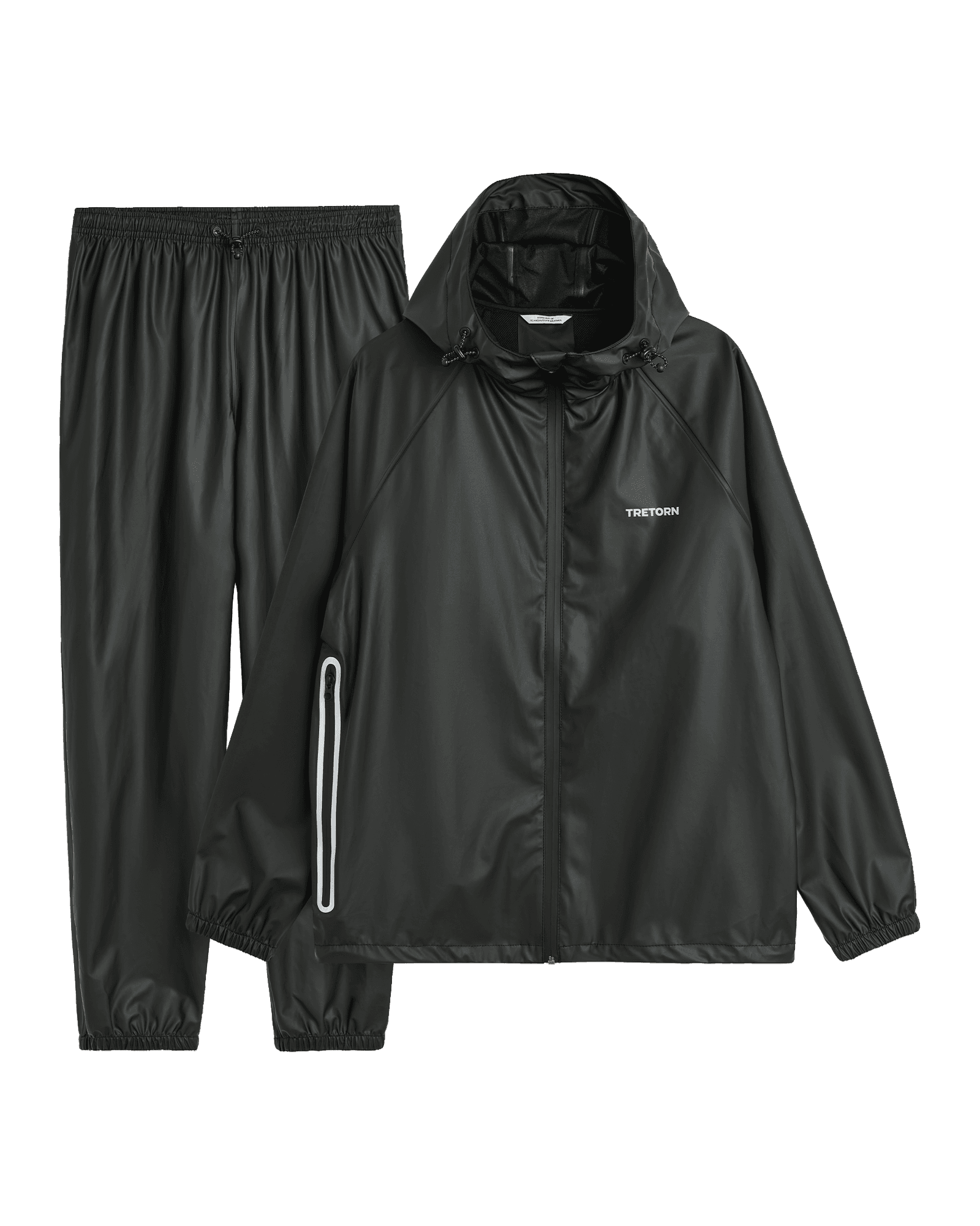 Packable Rainbreaker Set Black