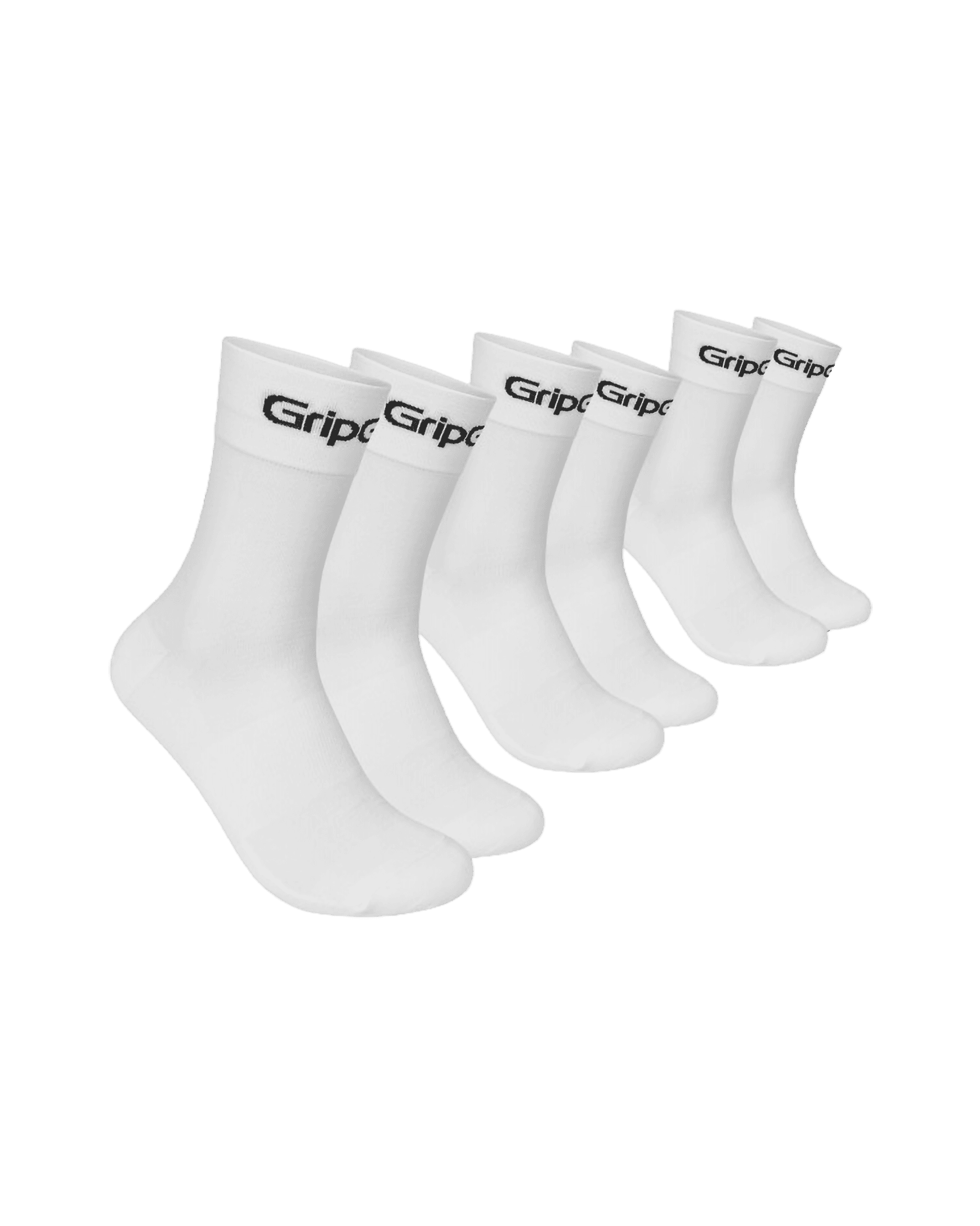 RIDE Regular Cut Socks 3-Pack White