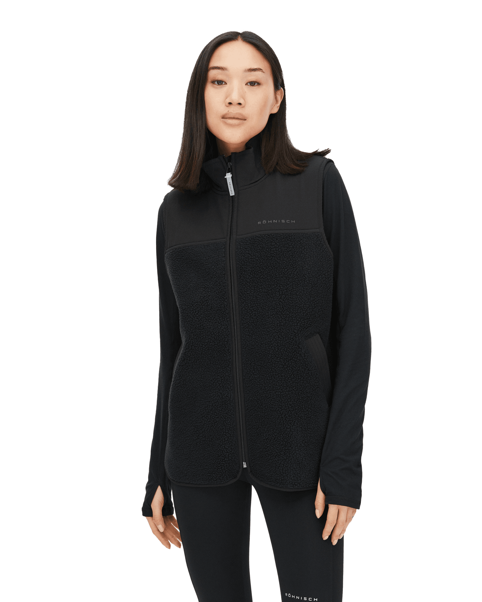 Phoebe Vest W Black