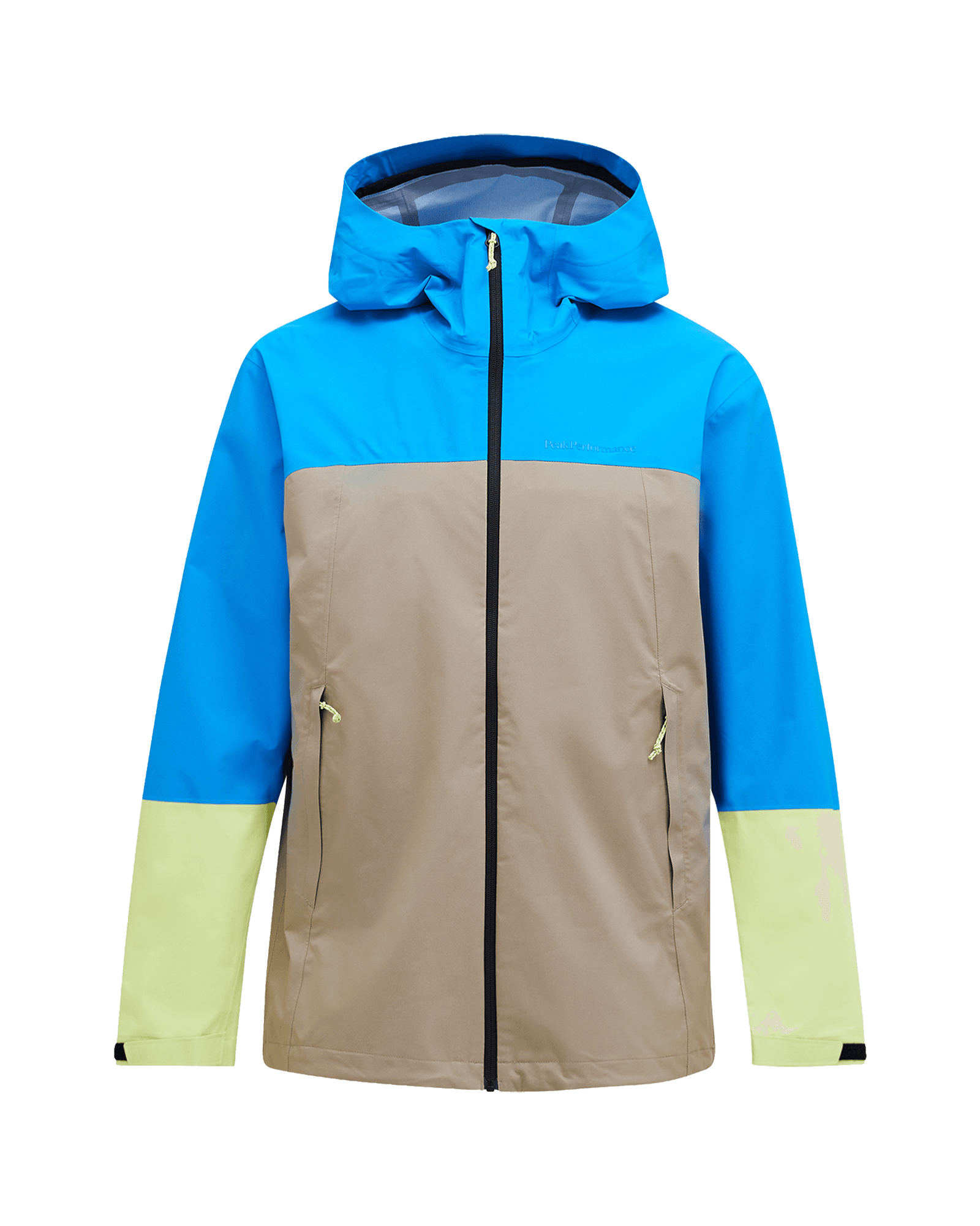 Trail Hipe Shell Jacket M Brilliant Blue/Avid Beige