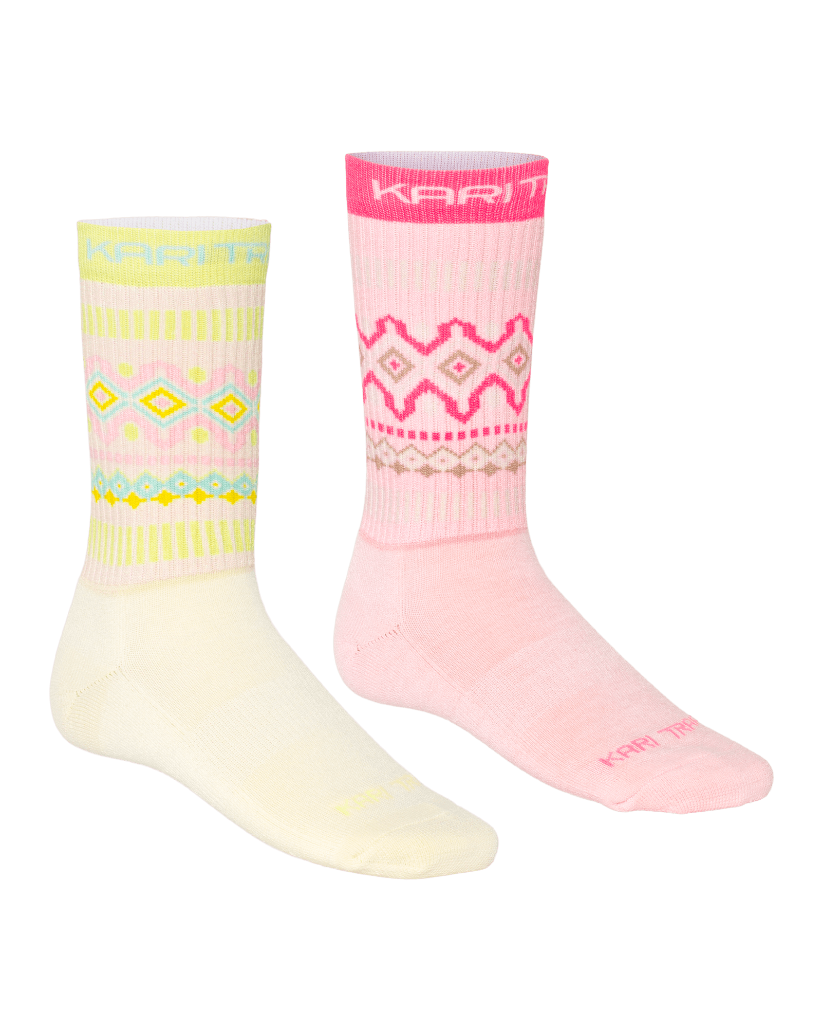 Puffin Sock 2-Pack W Cotton Candy