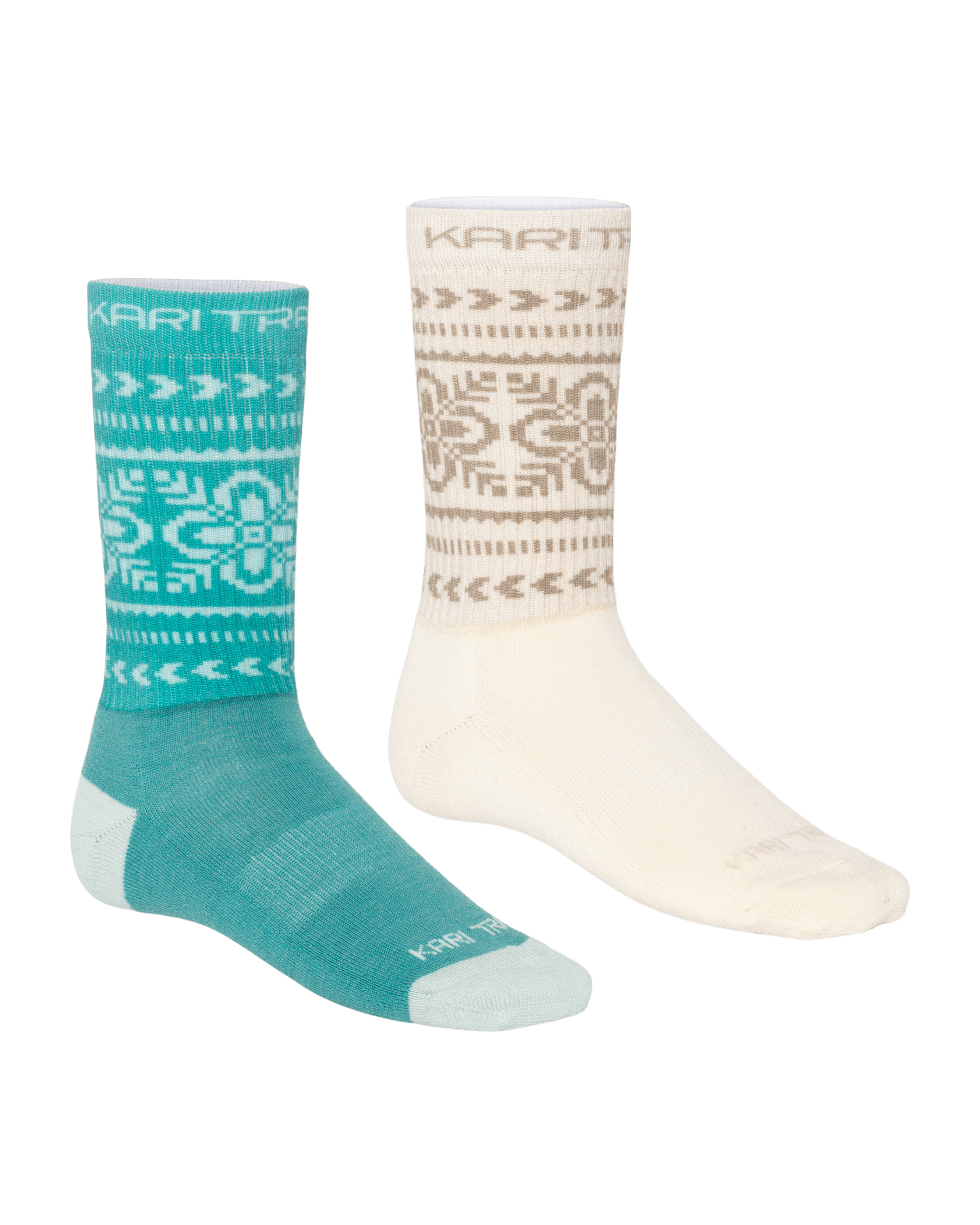 Puffin Sock 2-Pack W Blue Lagoon