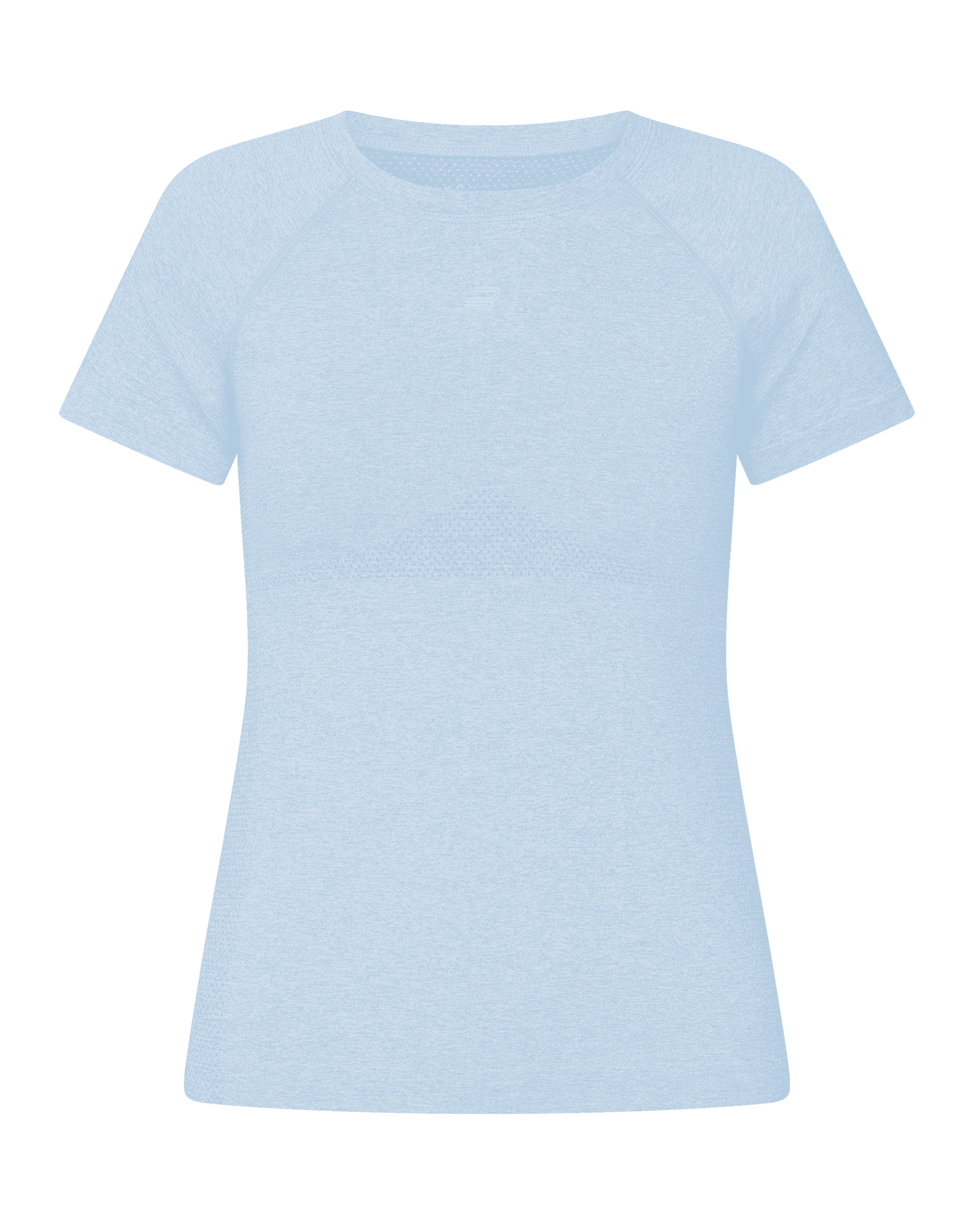 Seamless Flex Tee W Chambray Blue
