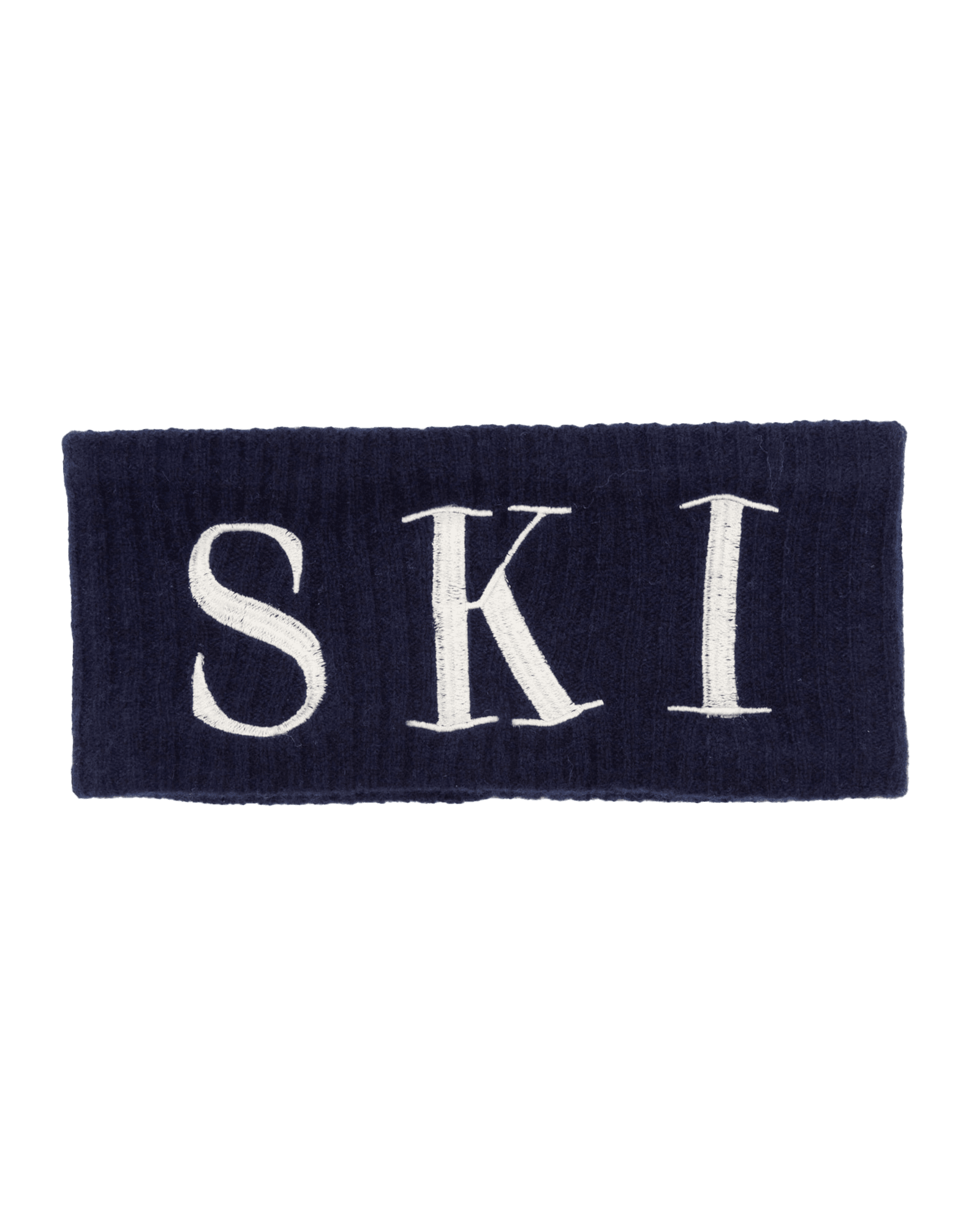 Voss Rib Knitted Headband JR Blue Ink