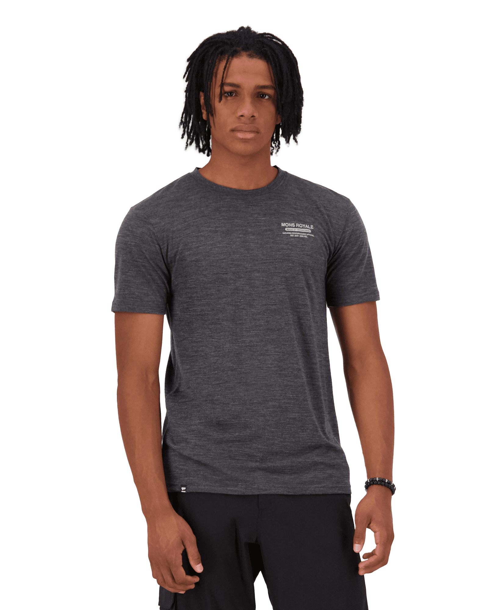 Zephyr Merino Tencel™ T-Shirt M Smoke