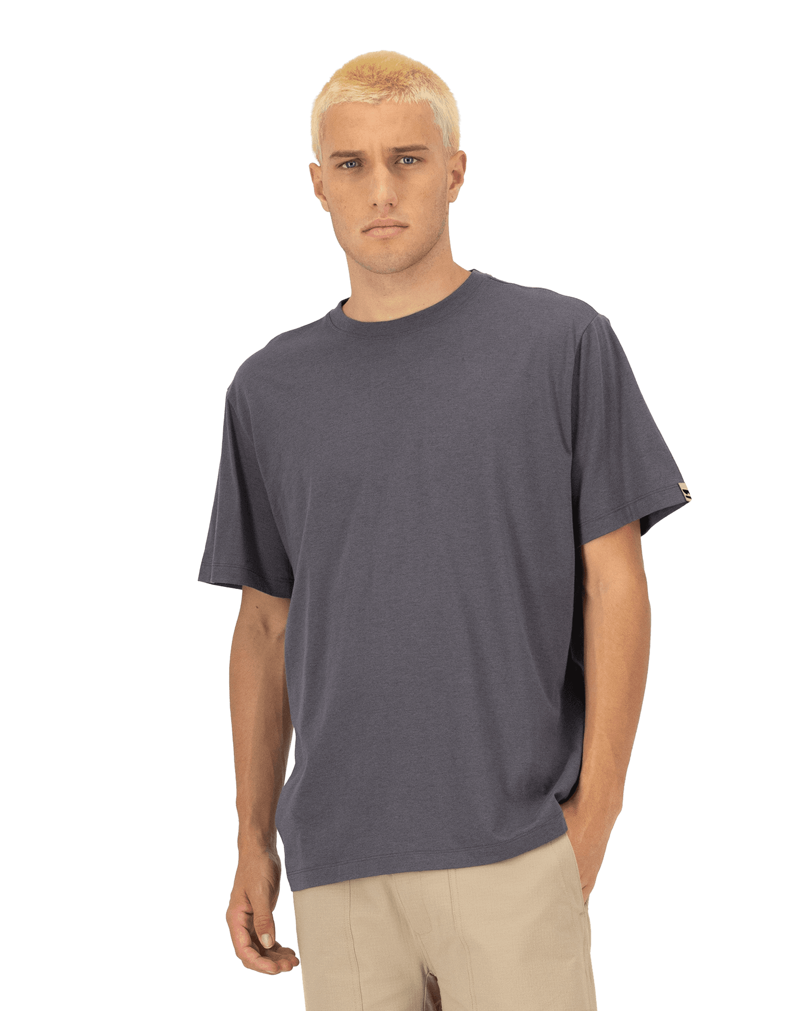 Yonder Merino Organic Cotton T-Shirt M Vintage Black