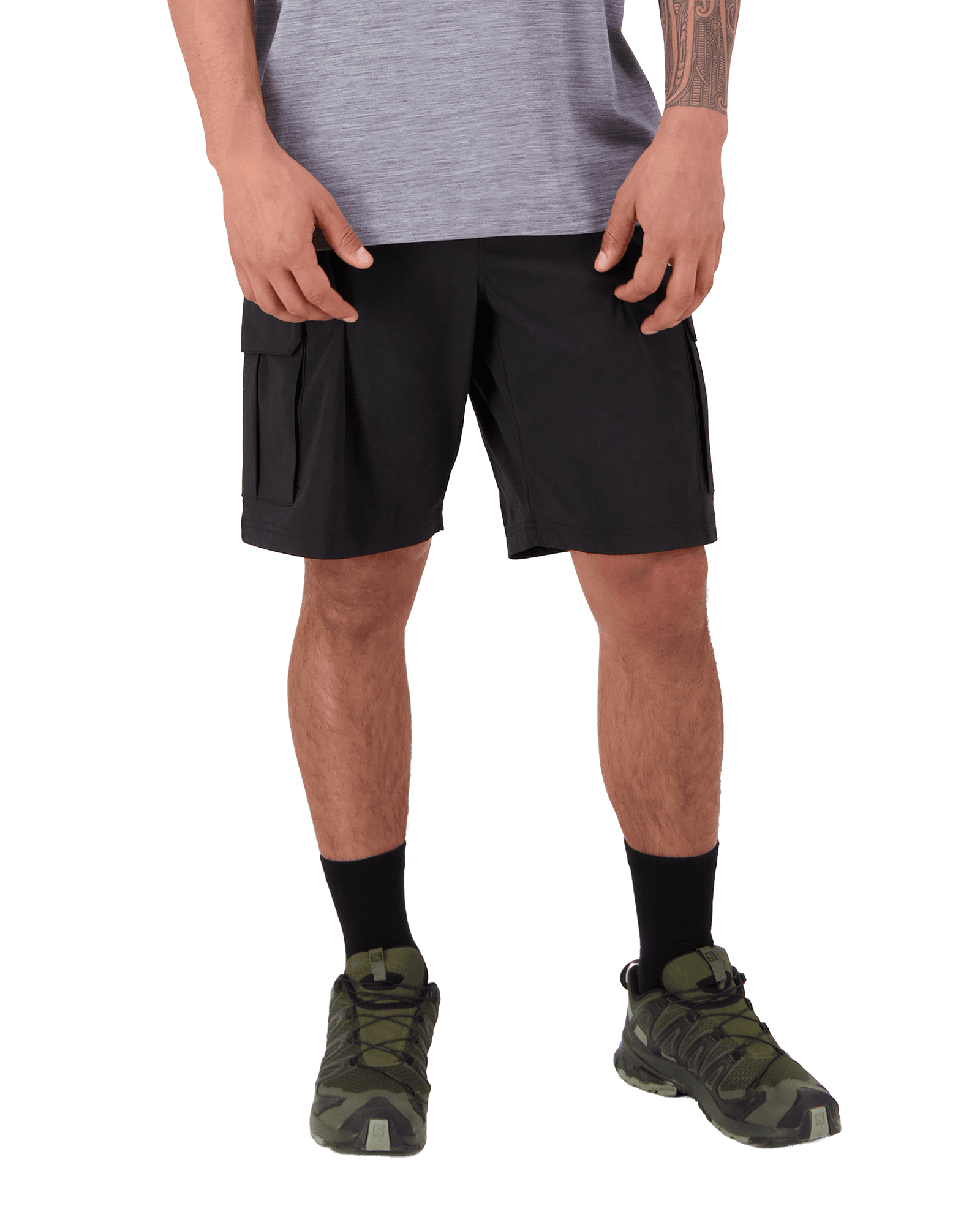 All Mission Cargo Shorts M Black