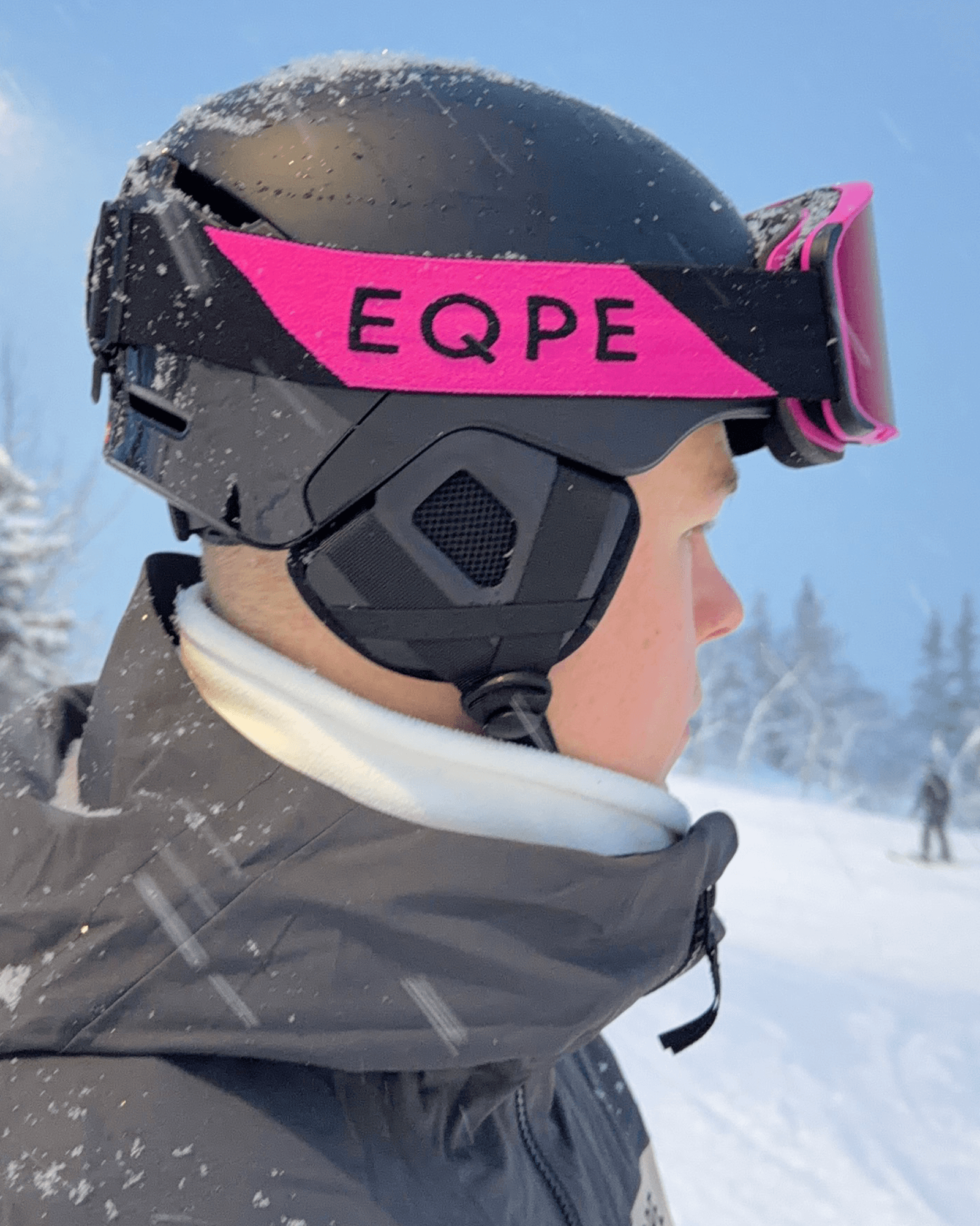 Lupin Pink/Deep Black-Smoke/Ruby Multi + Clear Rose