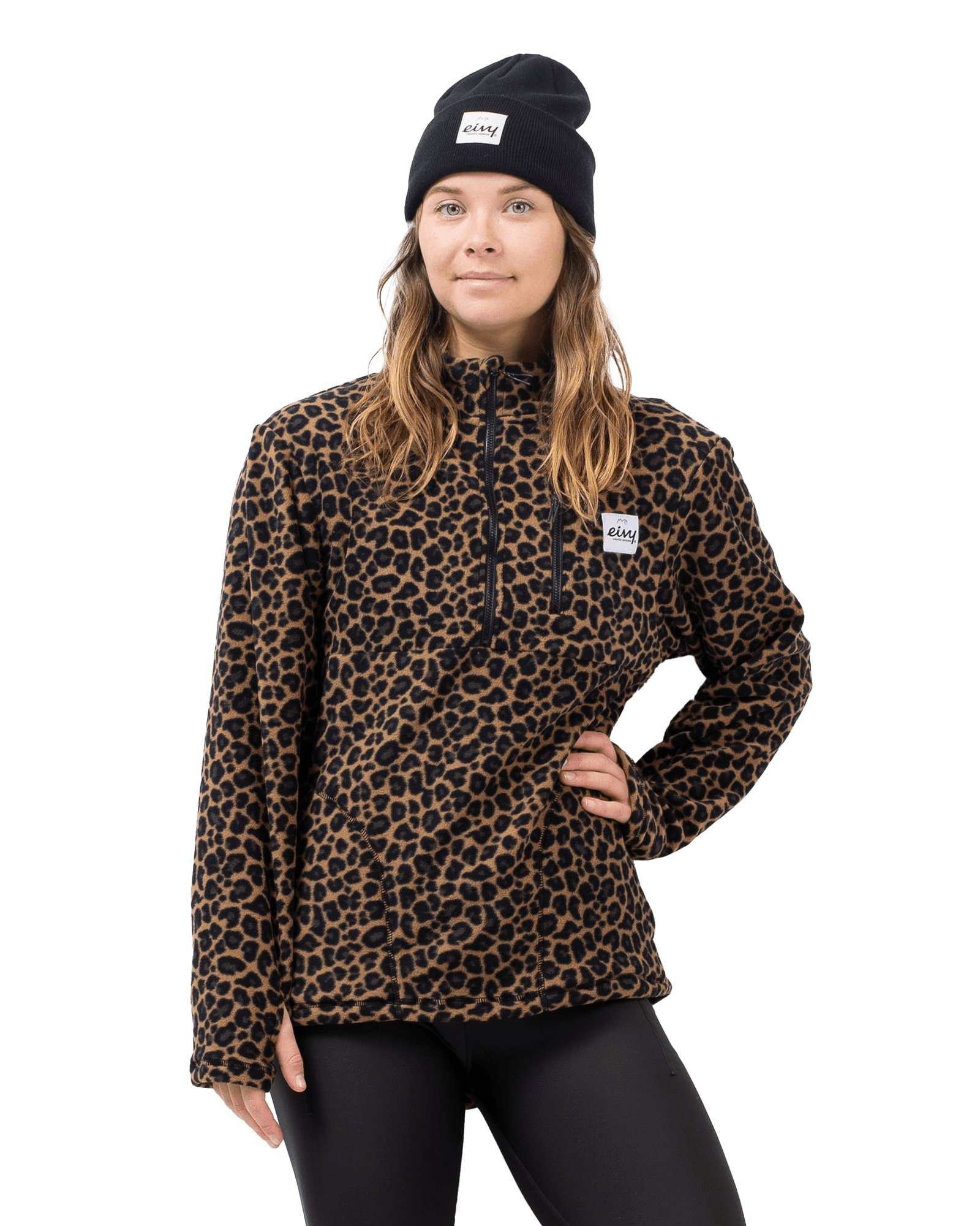 Techlight Halfzip Fleece W Leopard