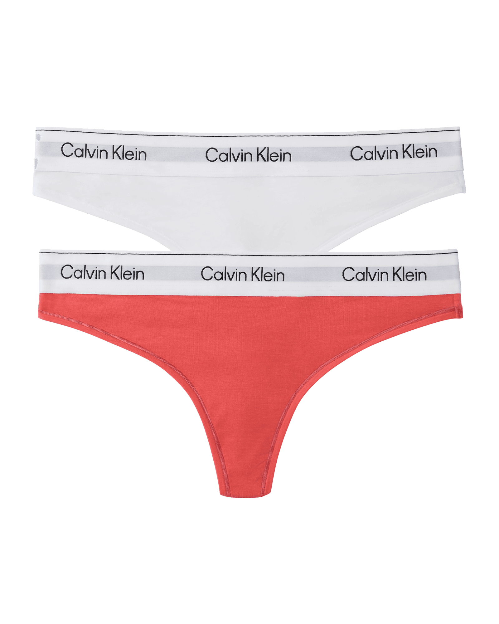 Thong 2-Pack W White/Cradle Pink