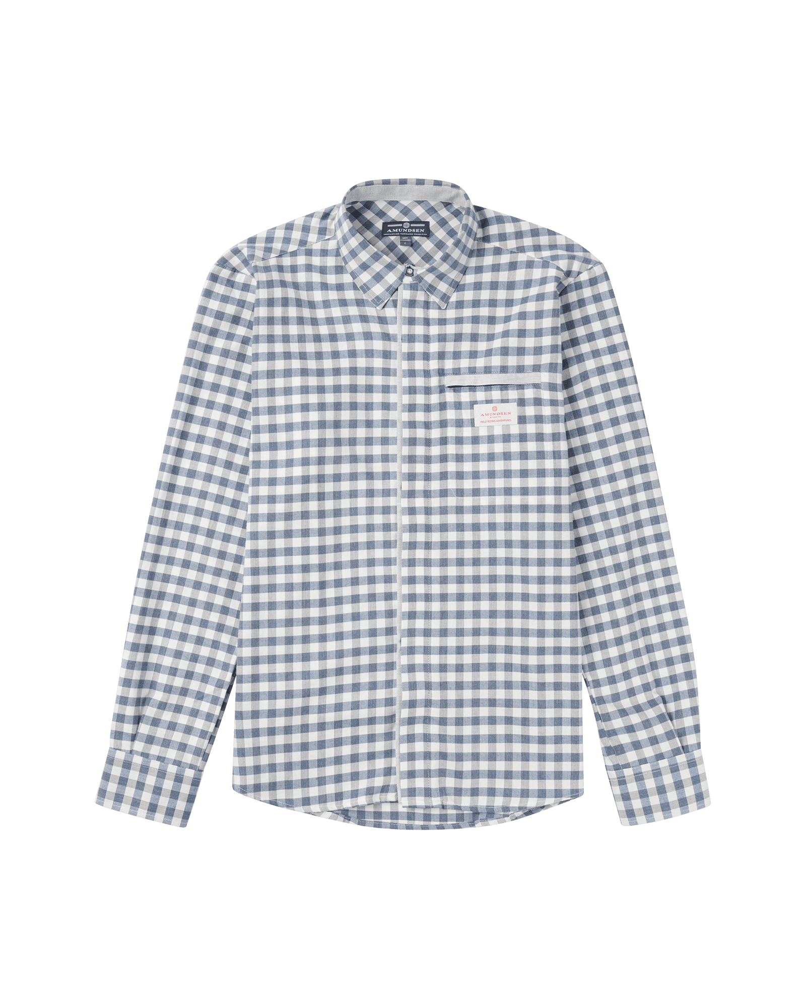 Small Chequered Blue