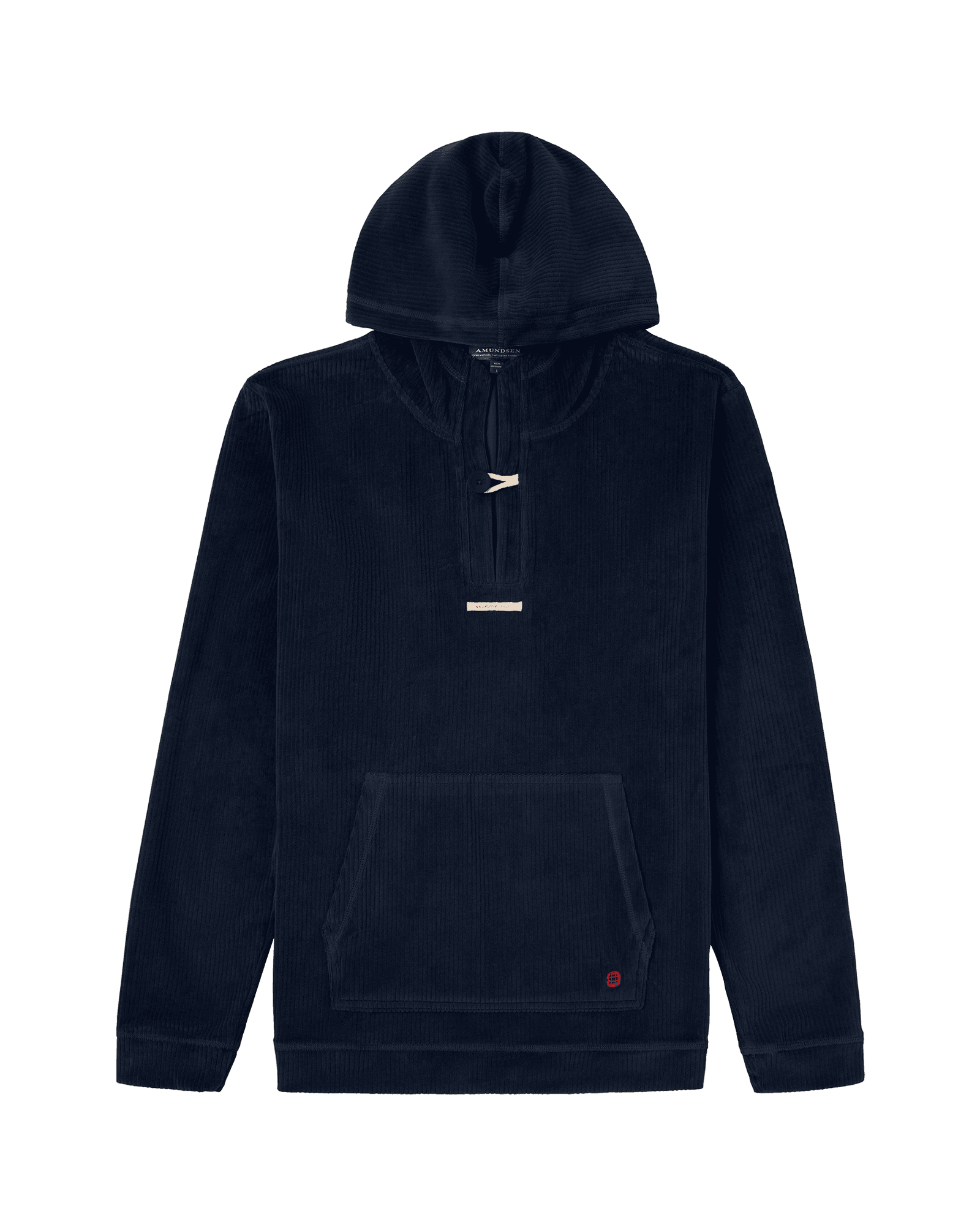 Comfy Cord Hood M Faded Navy