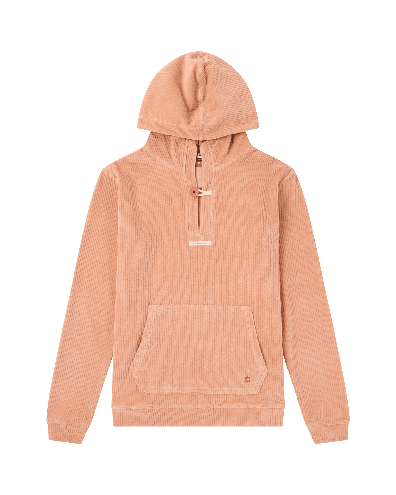 Comfy Cord Hood W Apricot