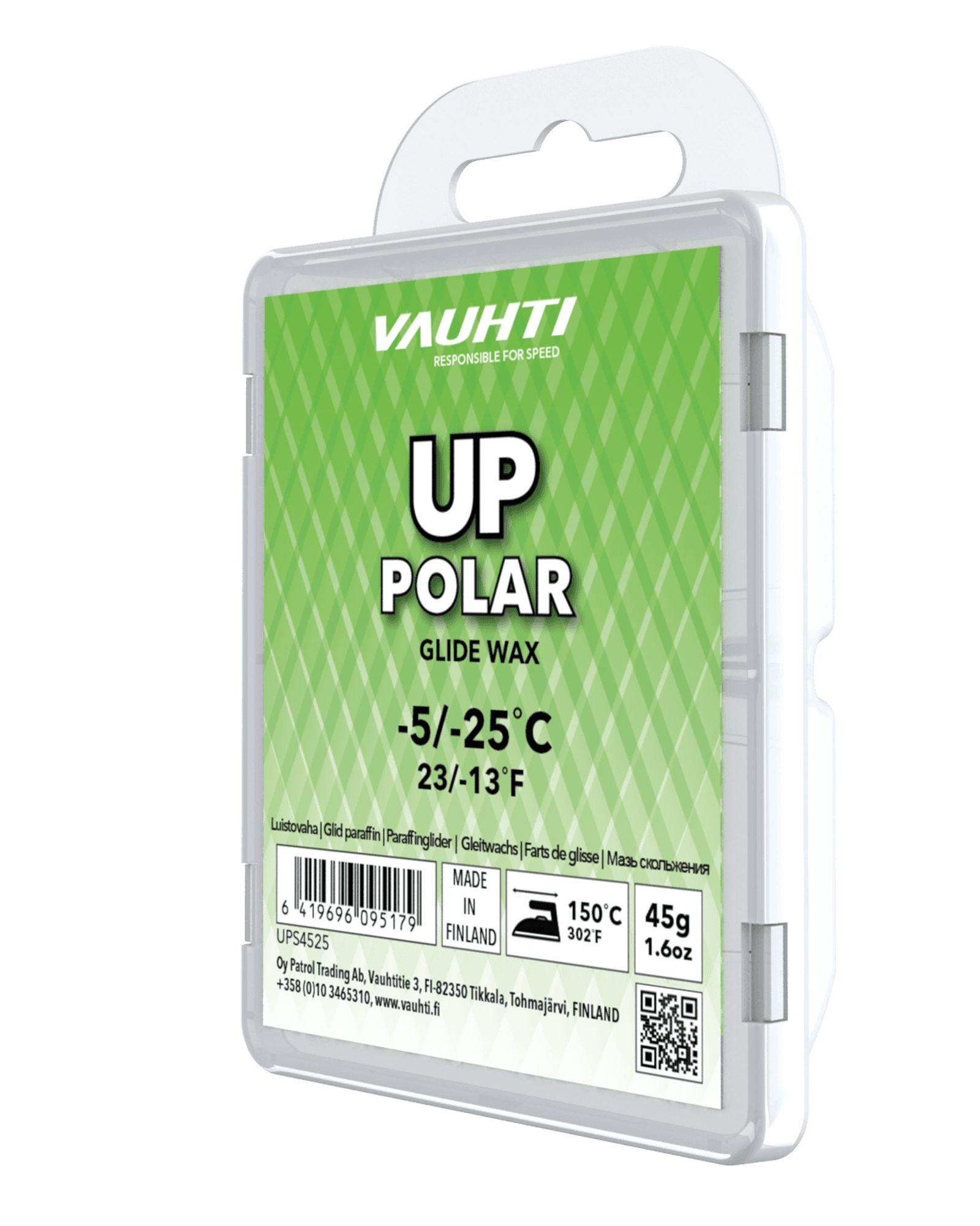 Up Polar, -5°C/-25°C, 45G Green