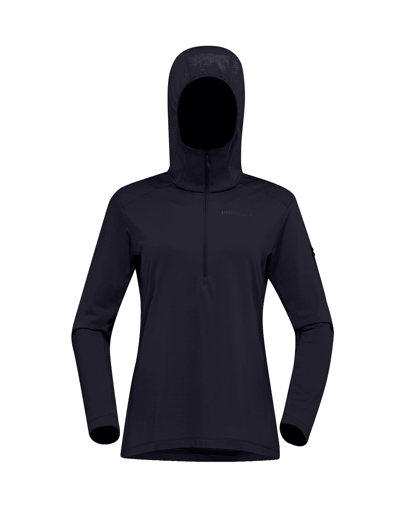 Falketind Warm1 Hood W Caviar Black