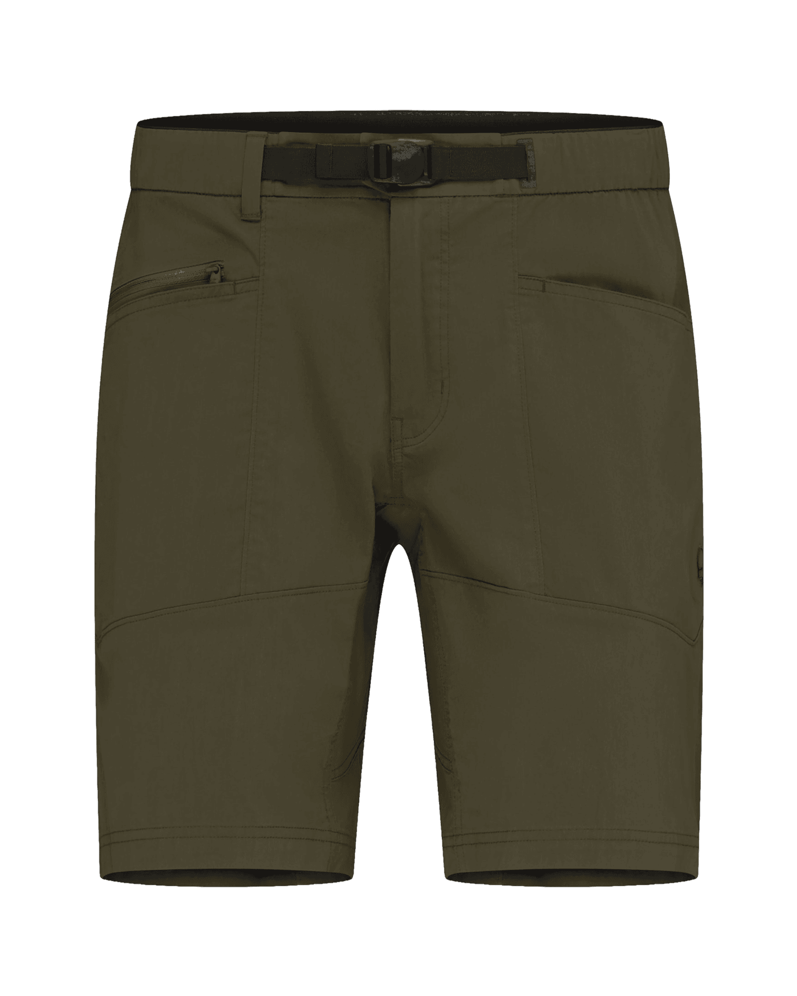 Femund Mid Cotton Shorts M Olive Night