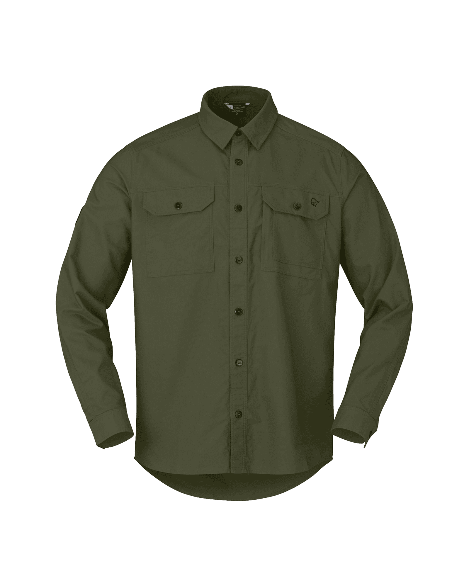 Femund Cotton Shirt M Olive Night
