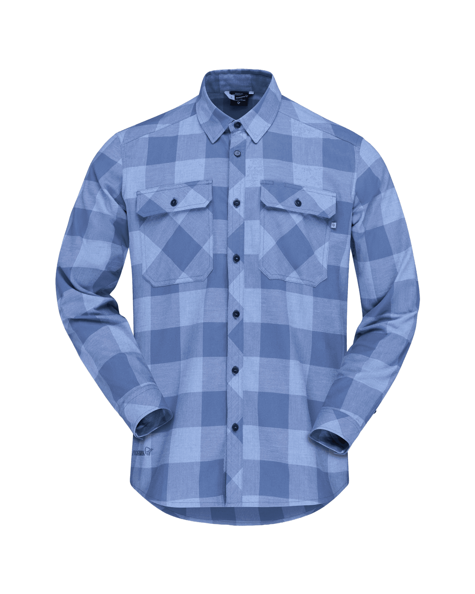 Femund Flannel Lightweight Shirt M Frozen Fjord